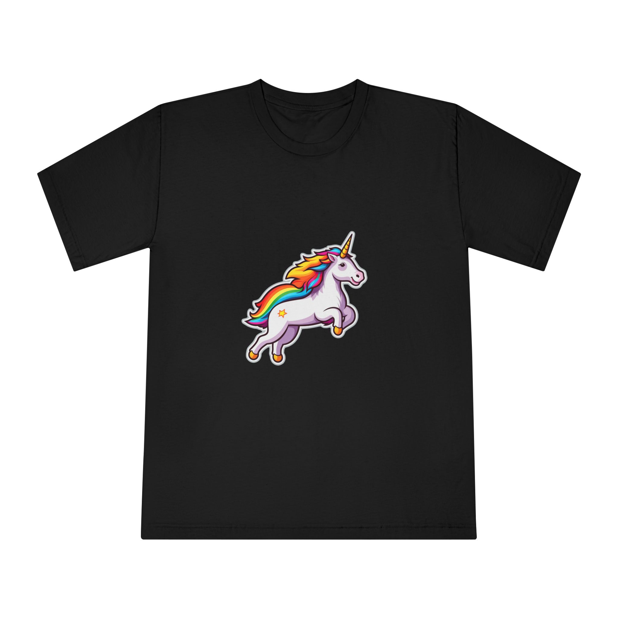 Unicorns 292 Unisex Classic Crewneck T Shirt - Image 5