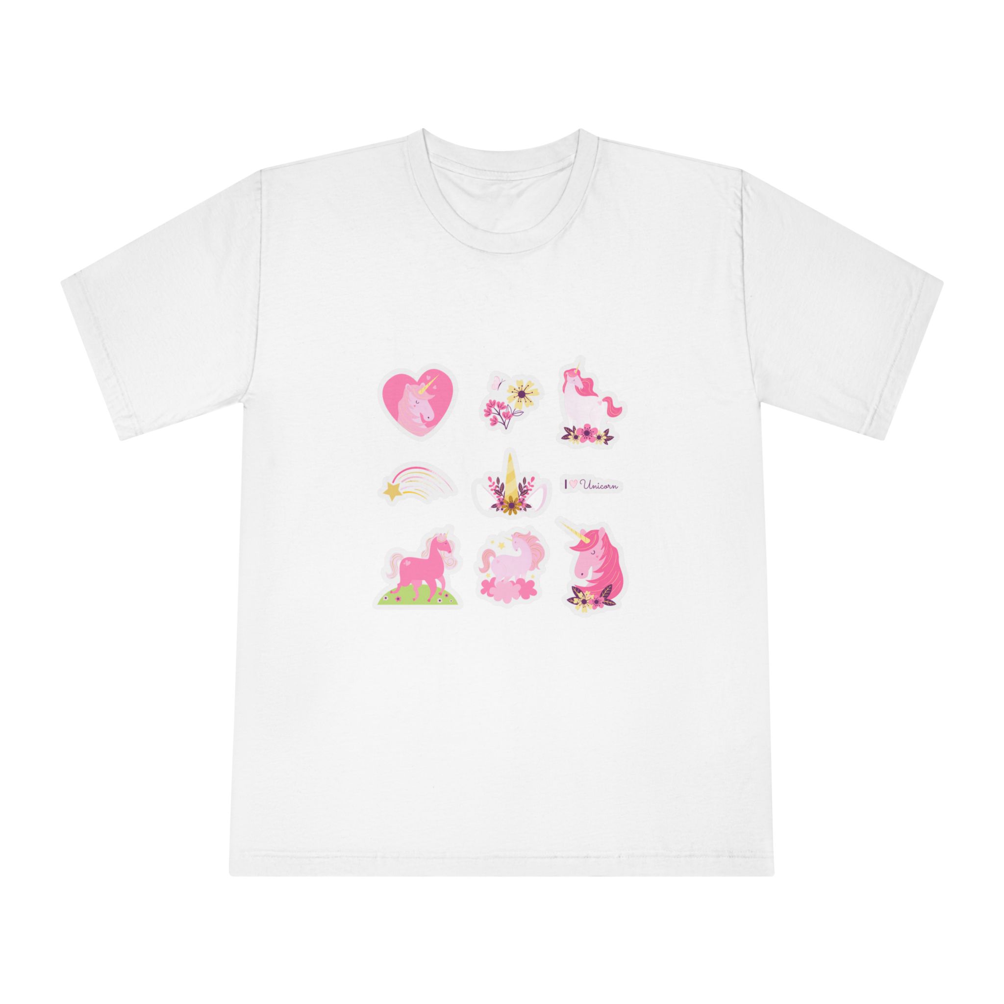 Unicorn V867 Unisex Classic Crewneck T Shirt