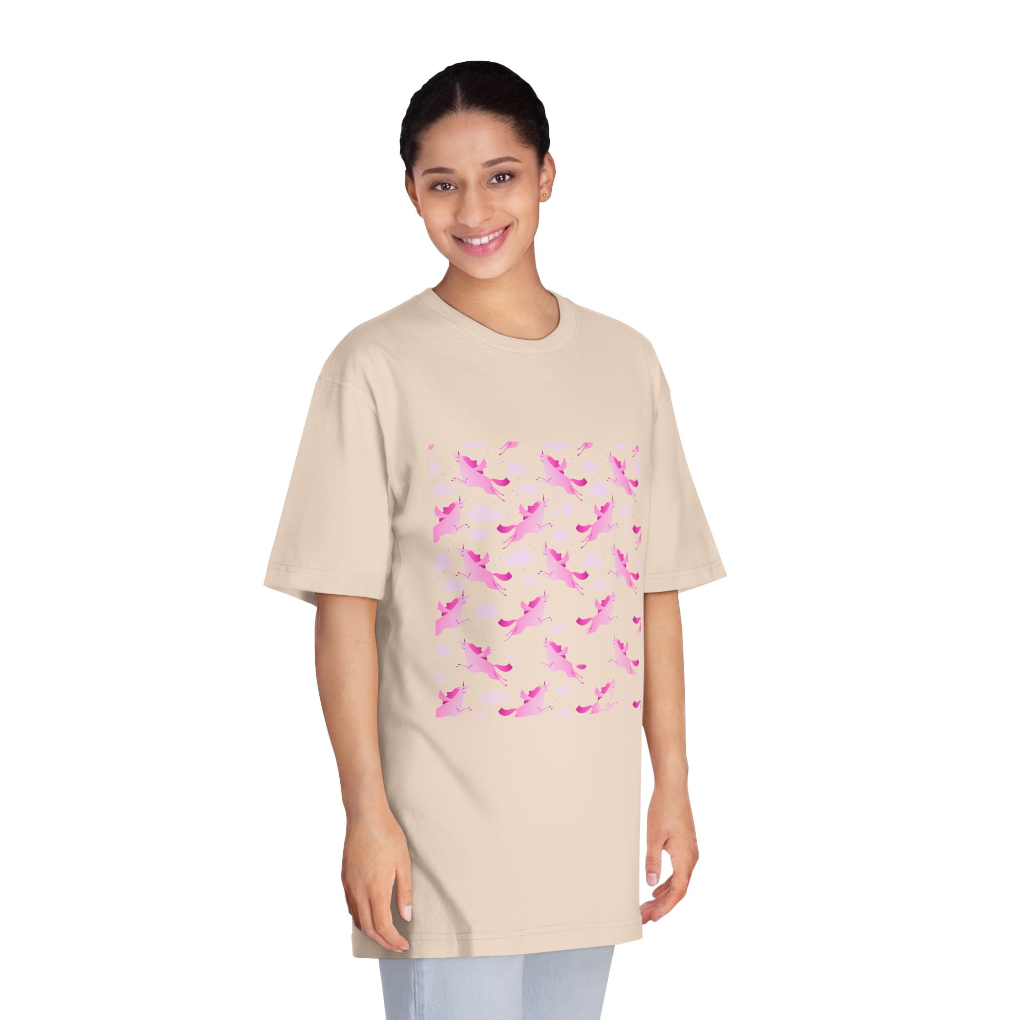 Unicorn V512 Unisex Classic Crewneck T Shirt - Image 11