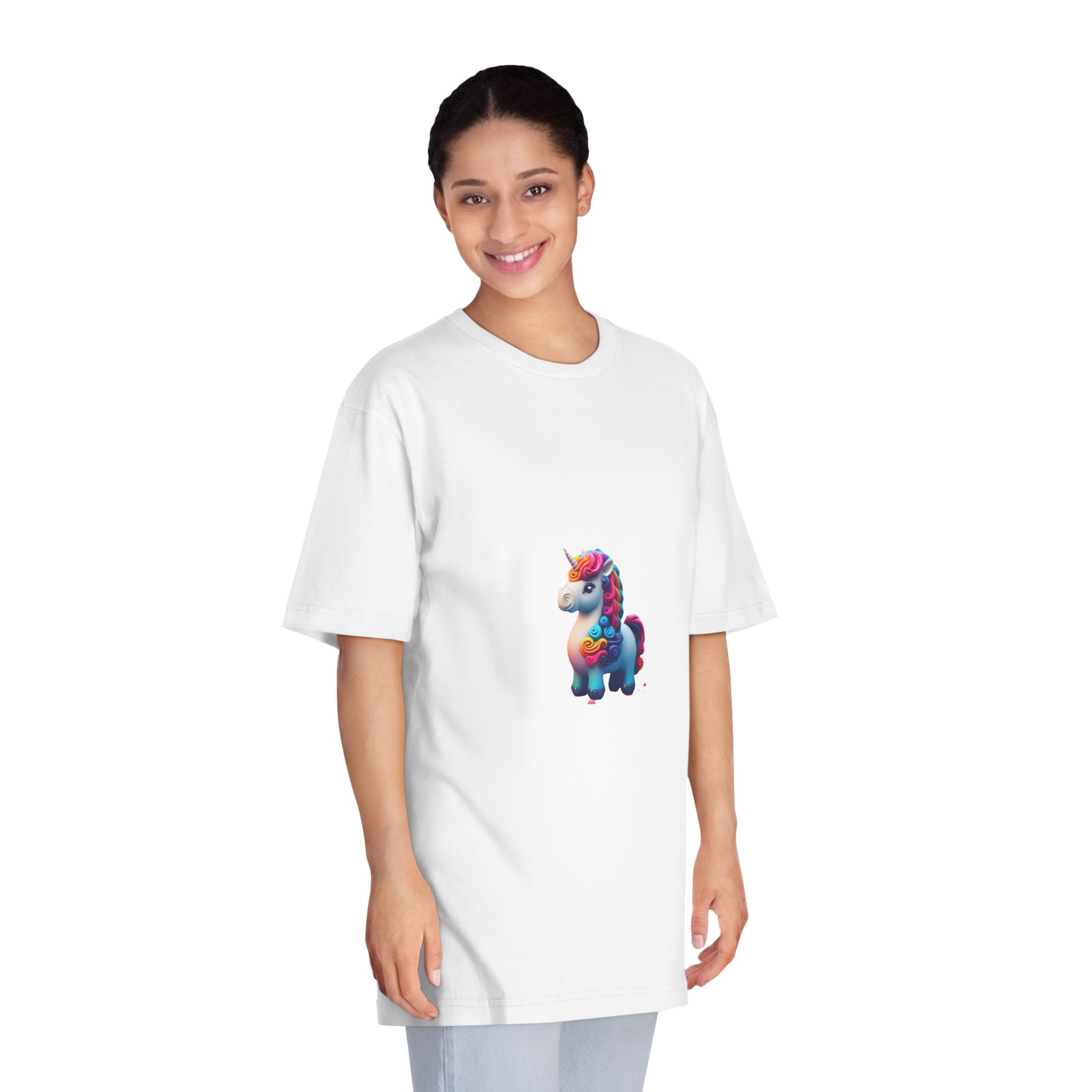 Unicorns 139 Unisex Classic Crewneck T Shirt - Image 3