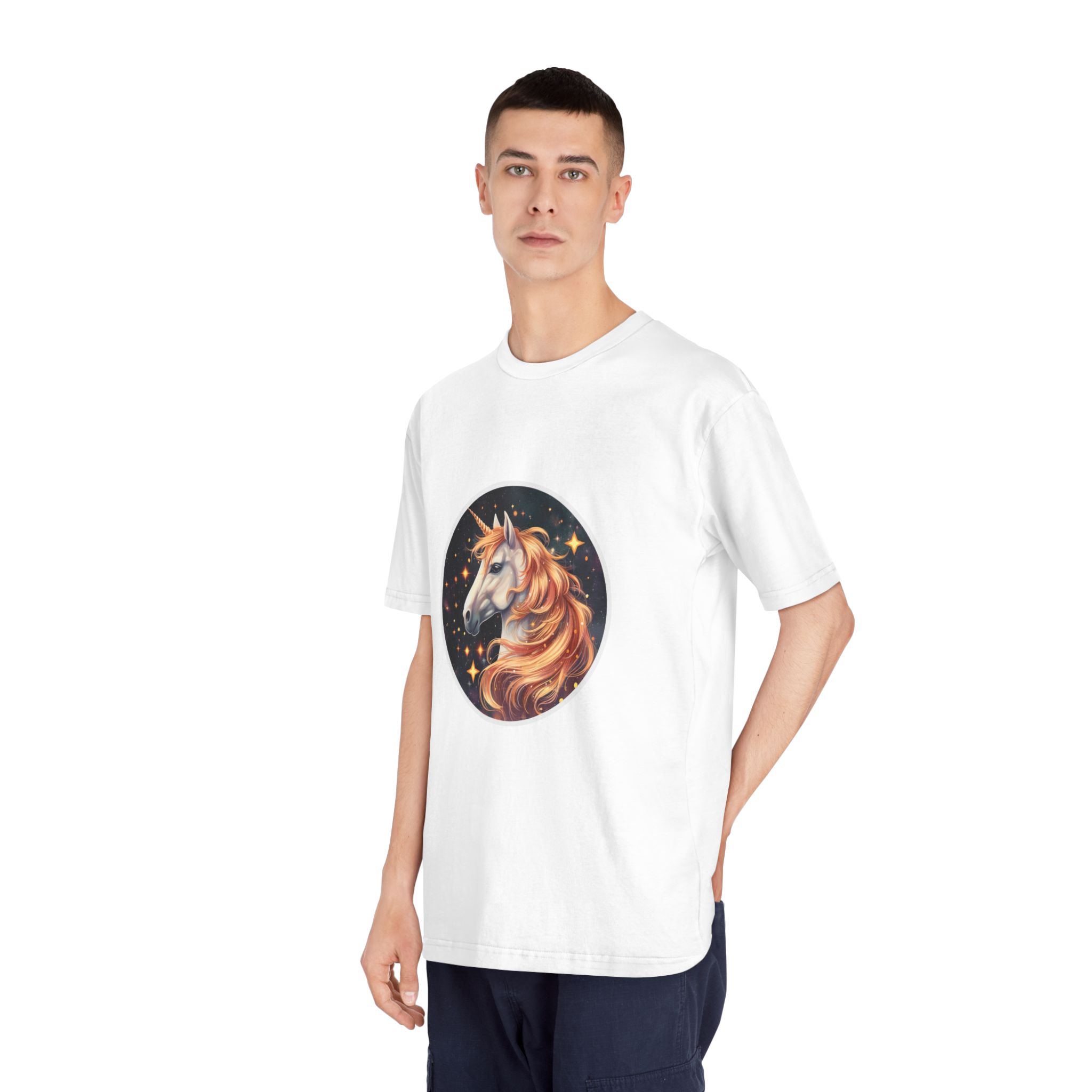 Unicorns 237 Unisex Classic Crewneck T Shirt - Image 4