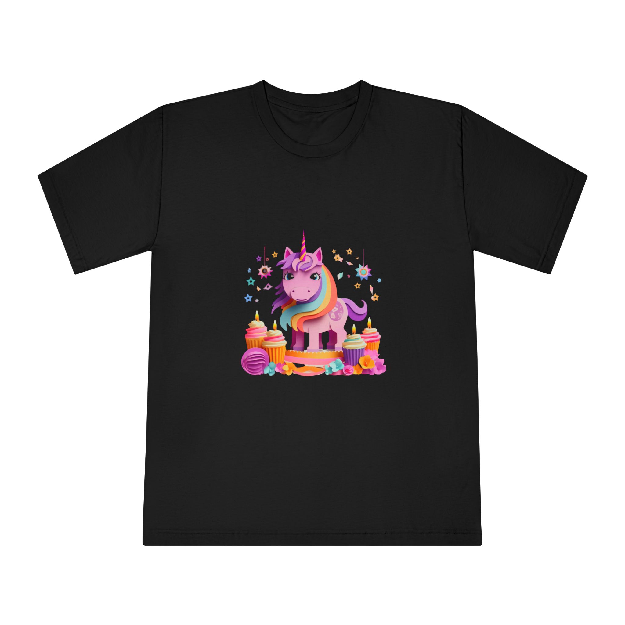 Unicorns 352 Unisex Classic Crewneck T Shirt - Image 5