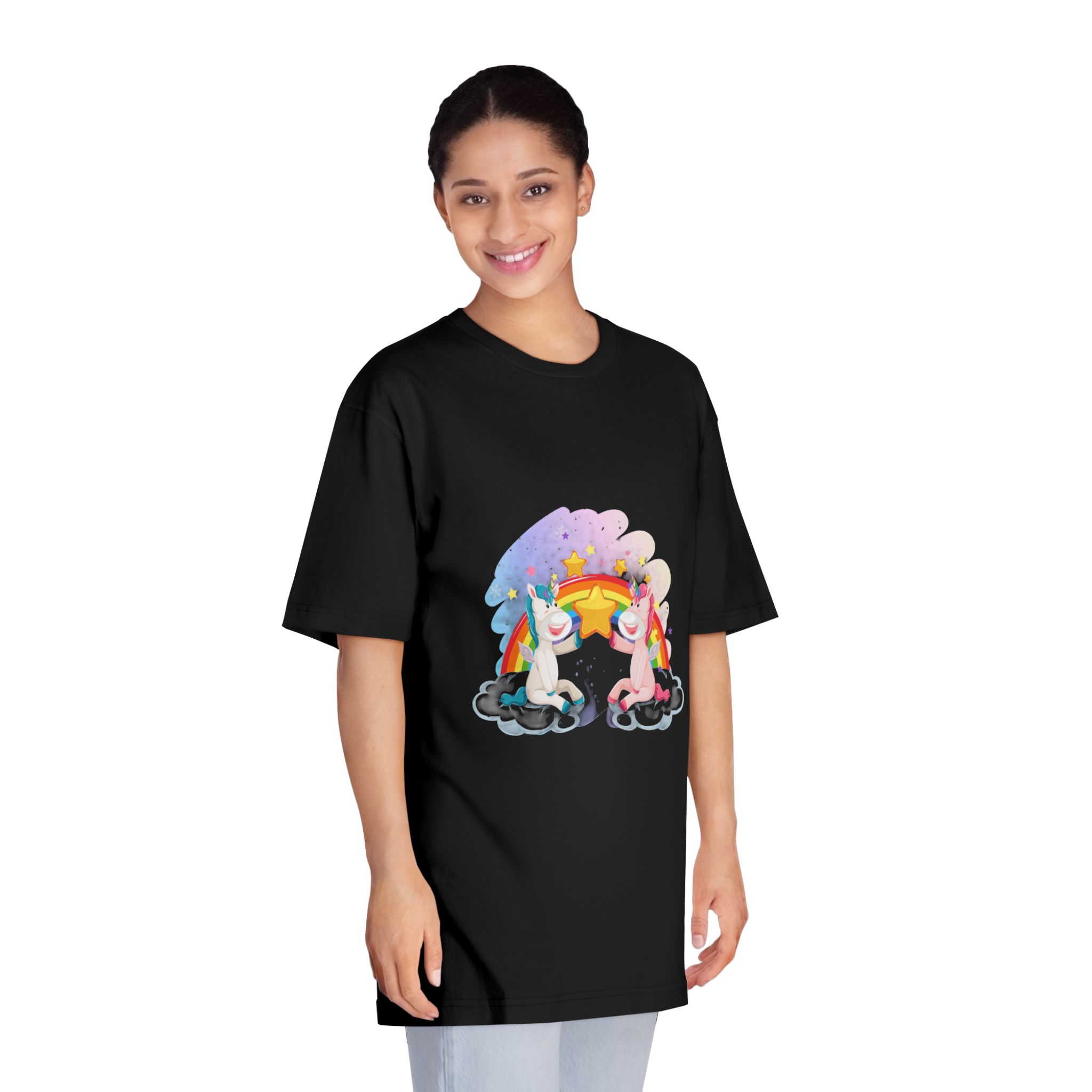 Unicorn V759 Unisex Classic Crewneck T Shirt - Image 7