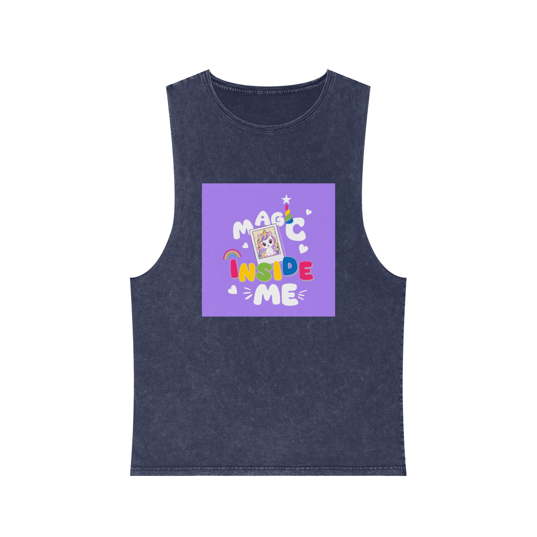 Original Design 02F2E7 Unisex Stonewash Tank Top - Image 13