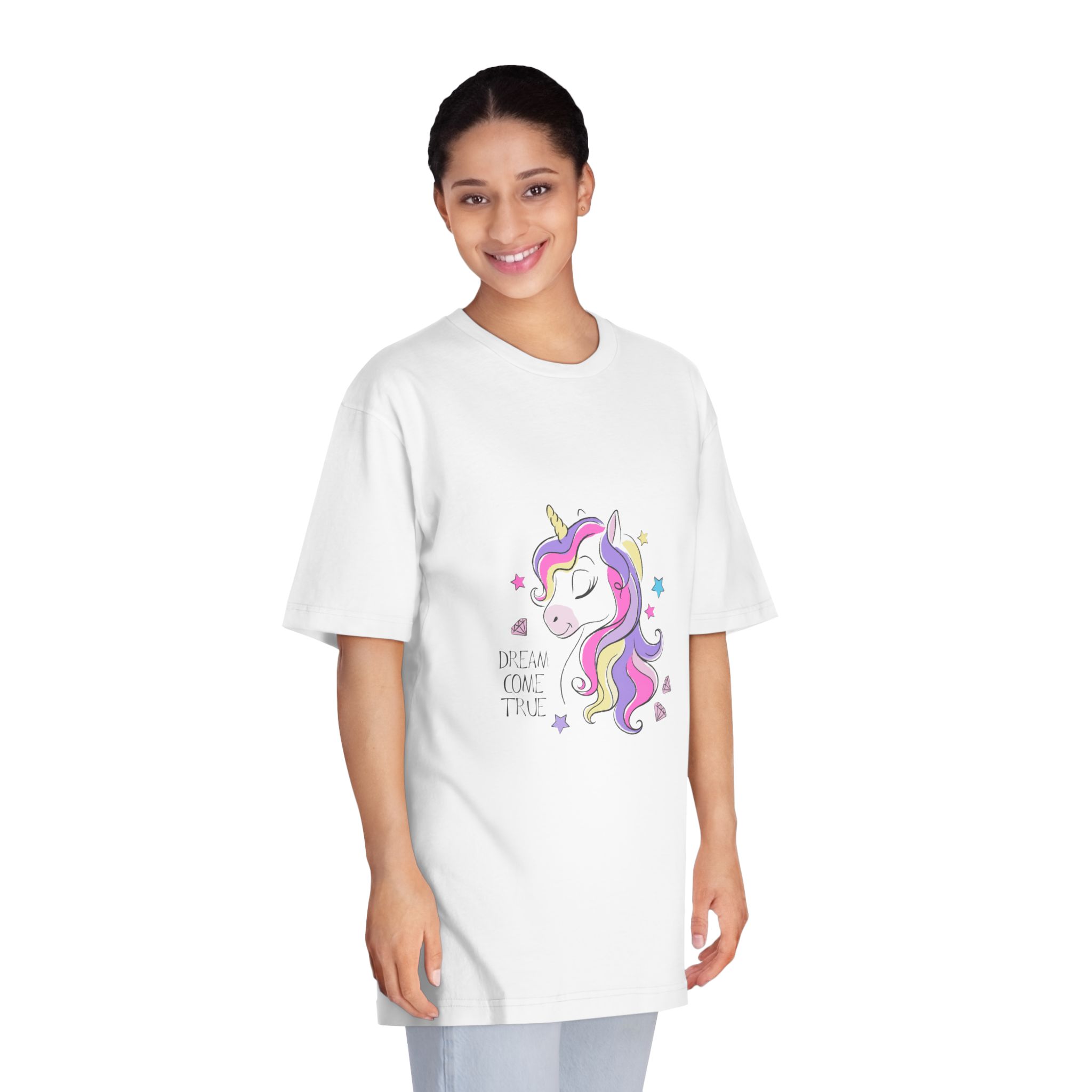Dream Come True Copia Unisex Classic Crewneck T Shirt - Image 3