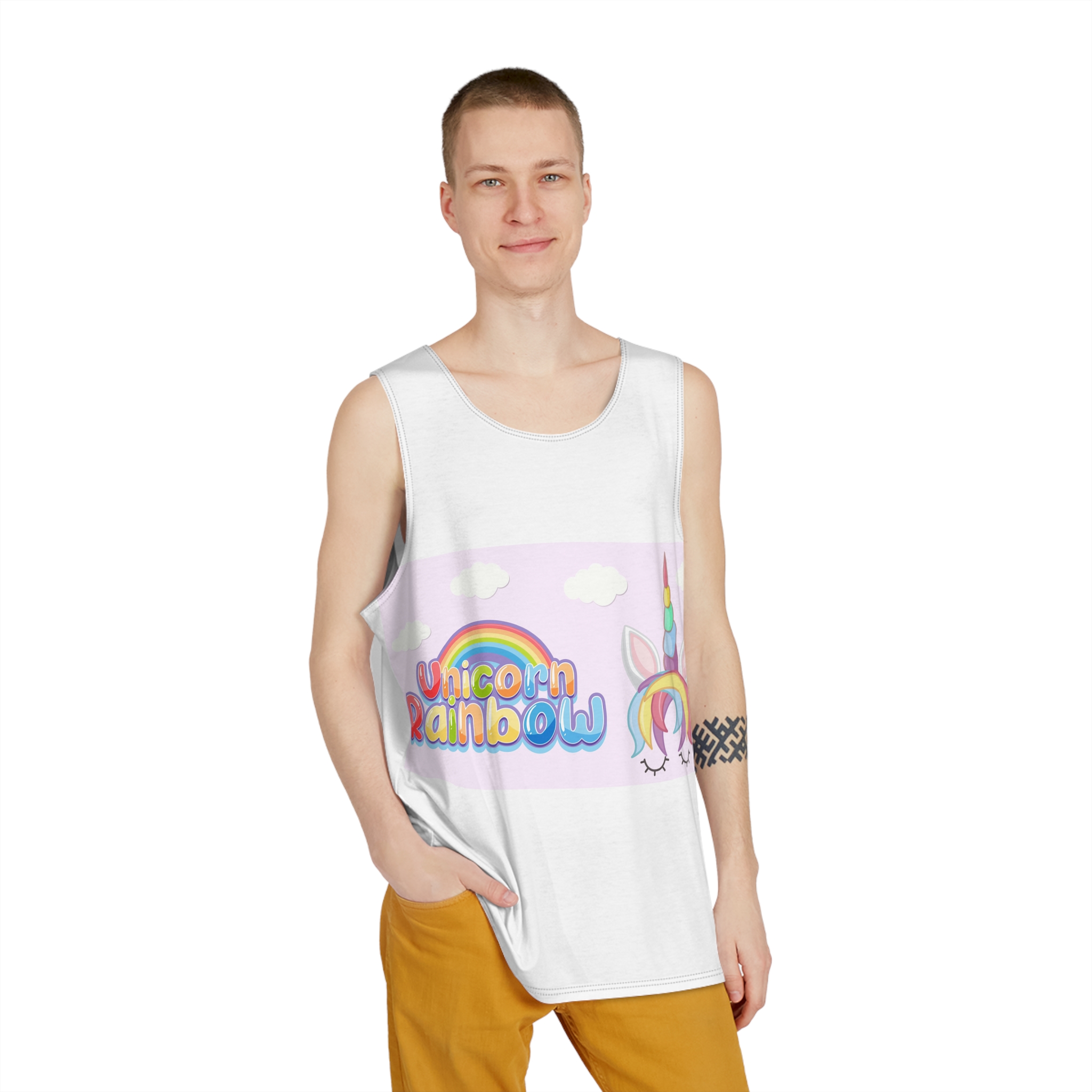 Unicorn V480 Mens Tank Aop - Image 3