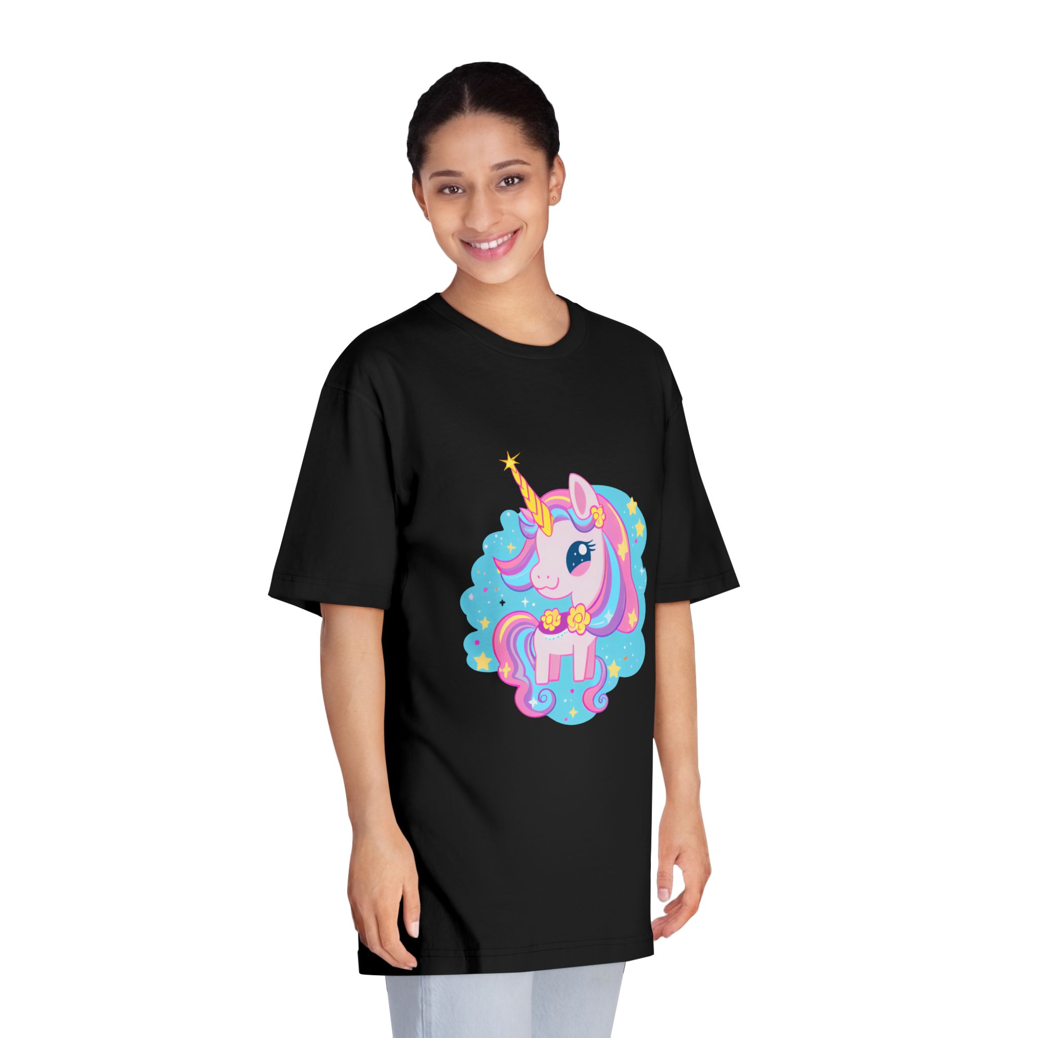 Unicorns 245 Unisex Classic Crewneck T Shirt - Image 7