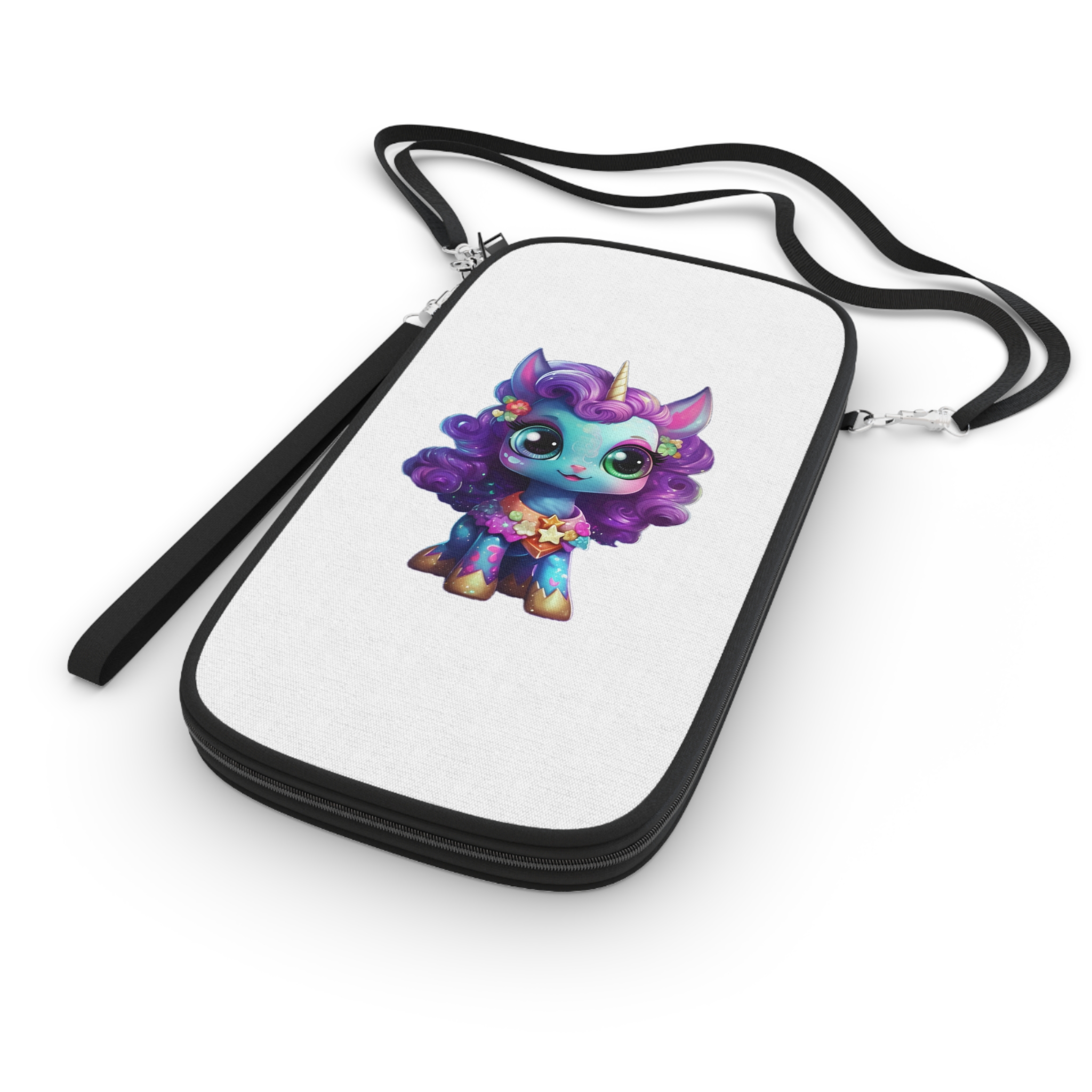 Beautiful Cute Baby Unicorn Copy Passport Wallet - Image 3