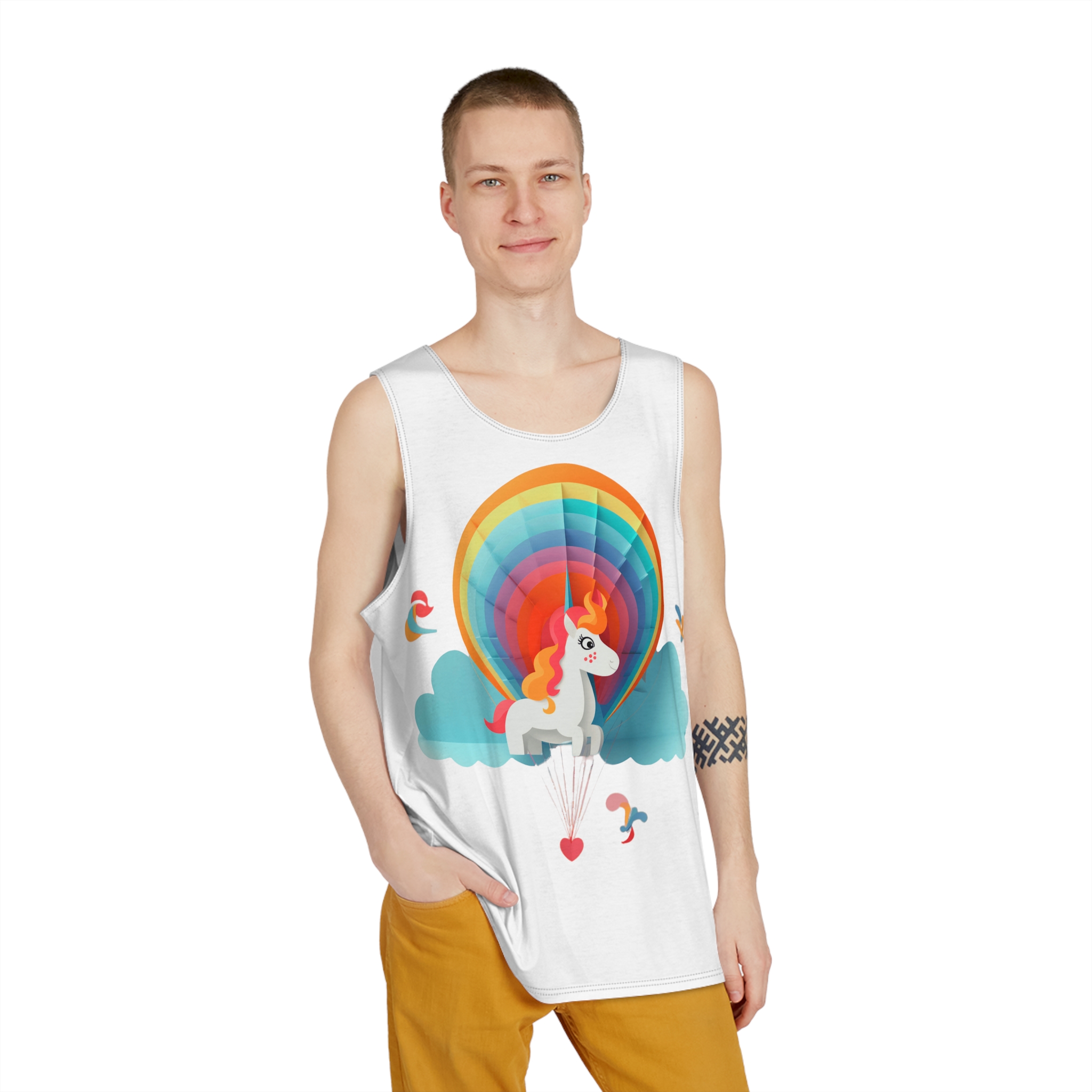 Unicorns 347 Mens Tank Aop - Image 3