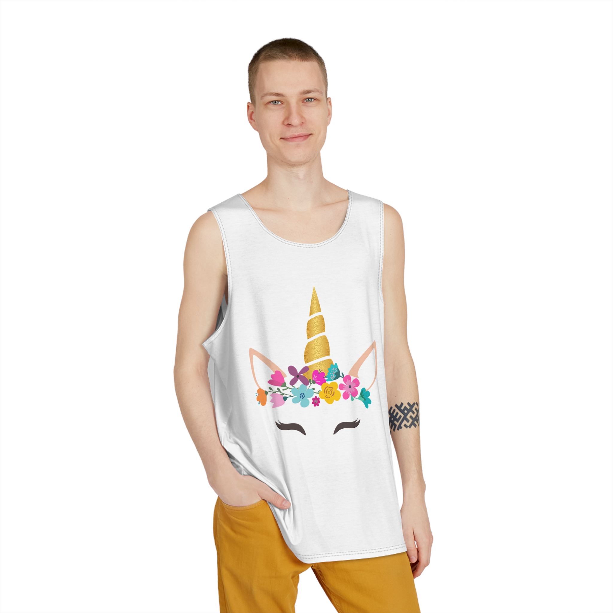 Unicorns 39 Mens Tank Aop - Image 3