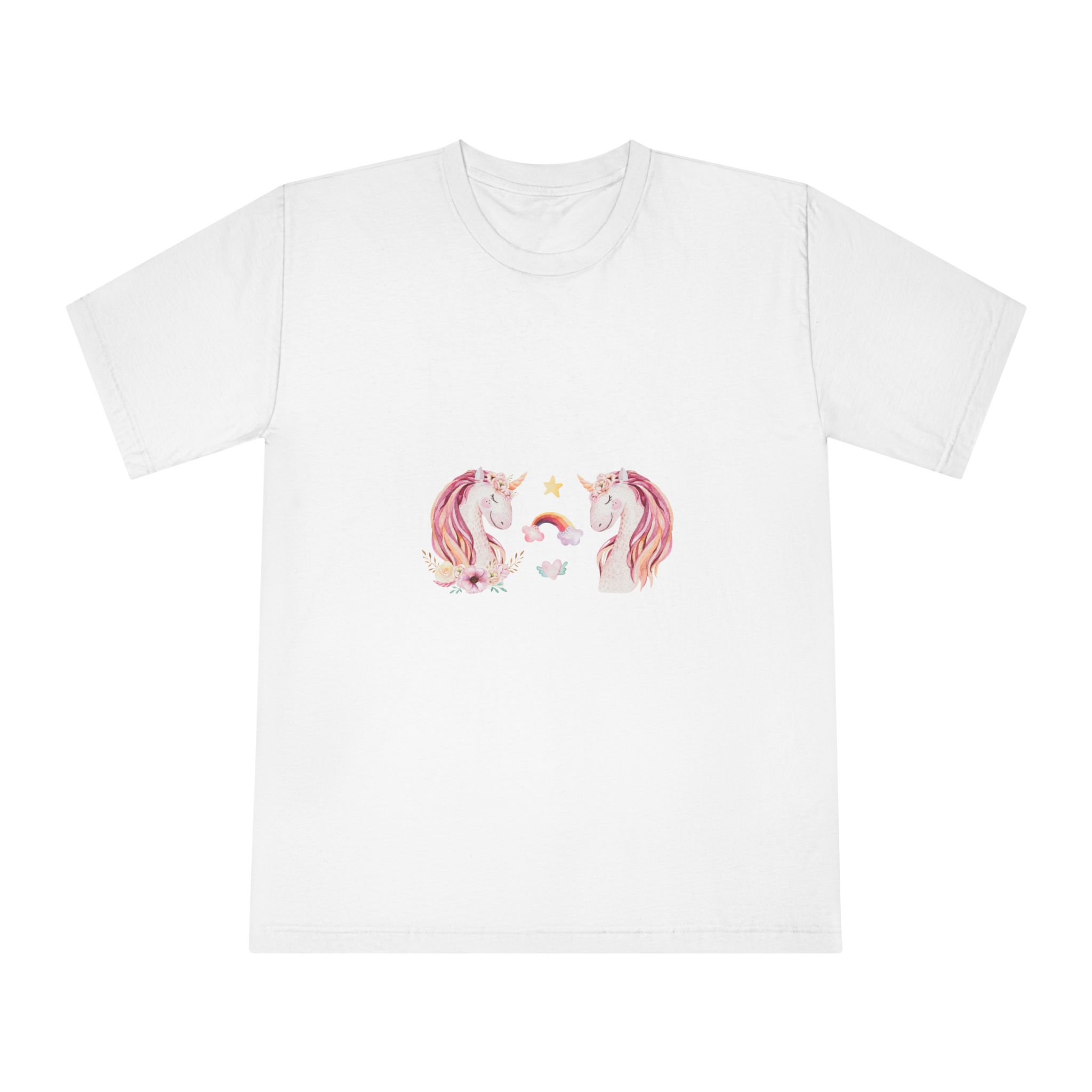 Unicorn V876 Unisex Classic Crewneck T Shirt