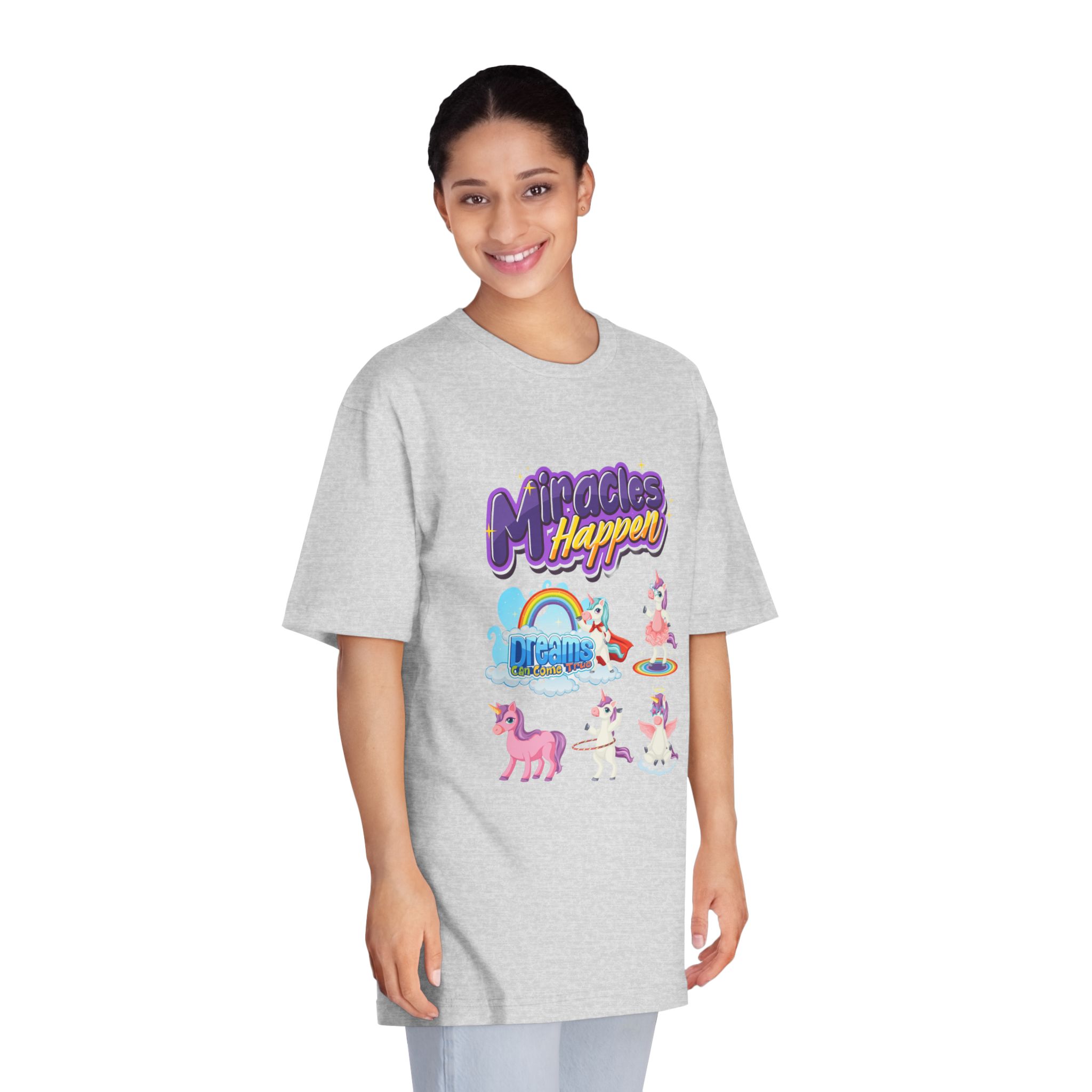 Unicorn V749 Unisex Classic Crewneck T Shirt - Image 15
