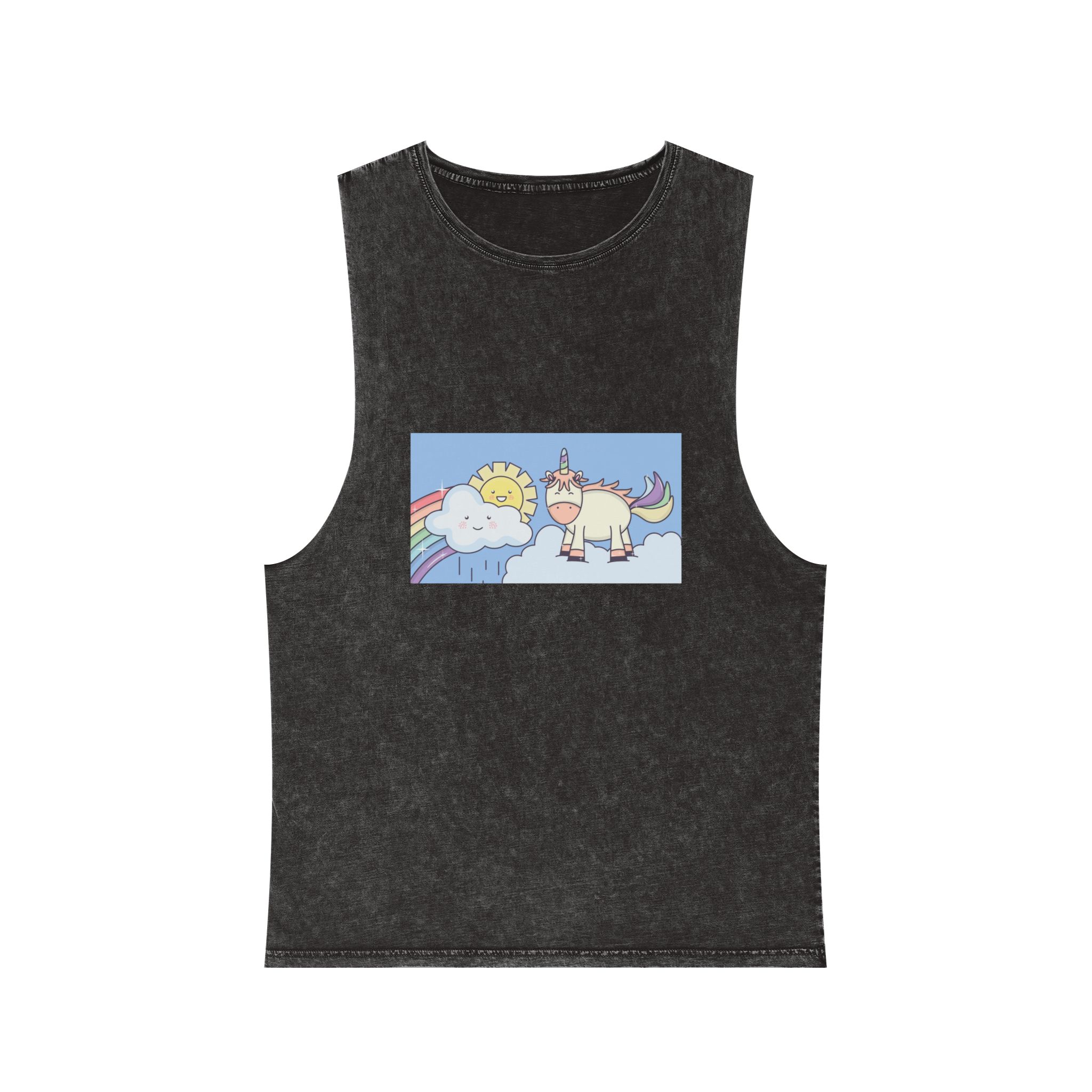 Unicorn V354 Unisex Stonewash Tank Top