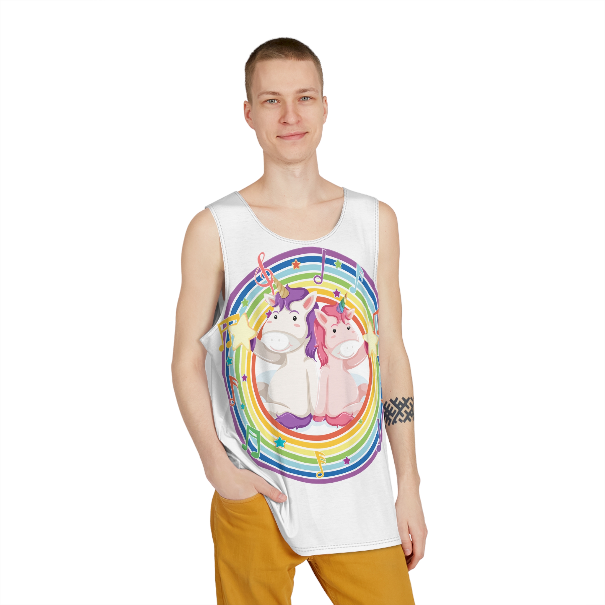 Unicorn V647 Mens Tank Aop - Image 3