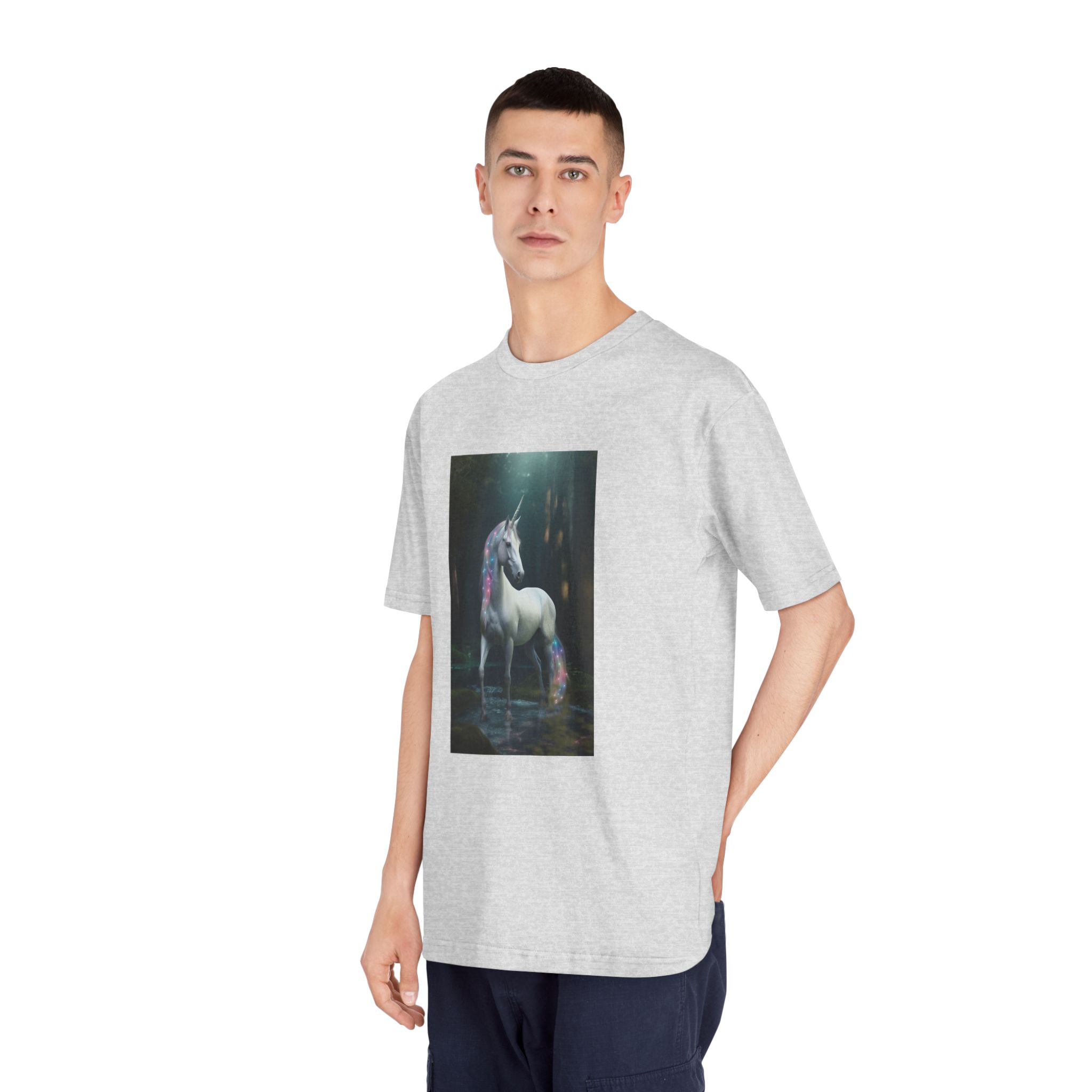Magical Mythical Unicorn Creature 7 Unisex Classic Crewneck T Shirt - Image 16