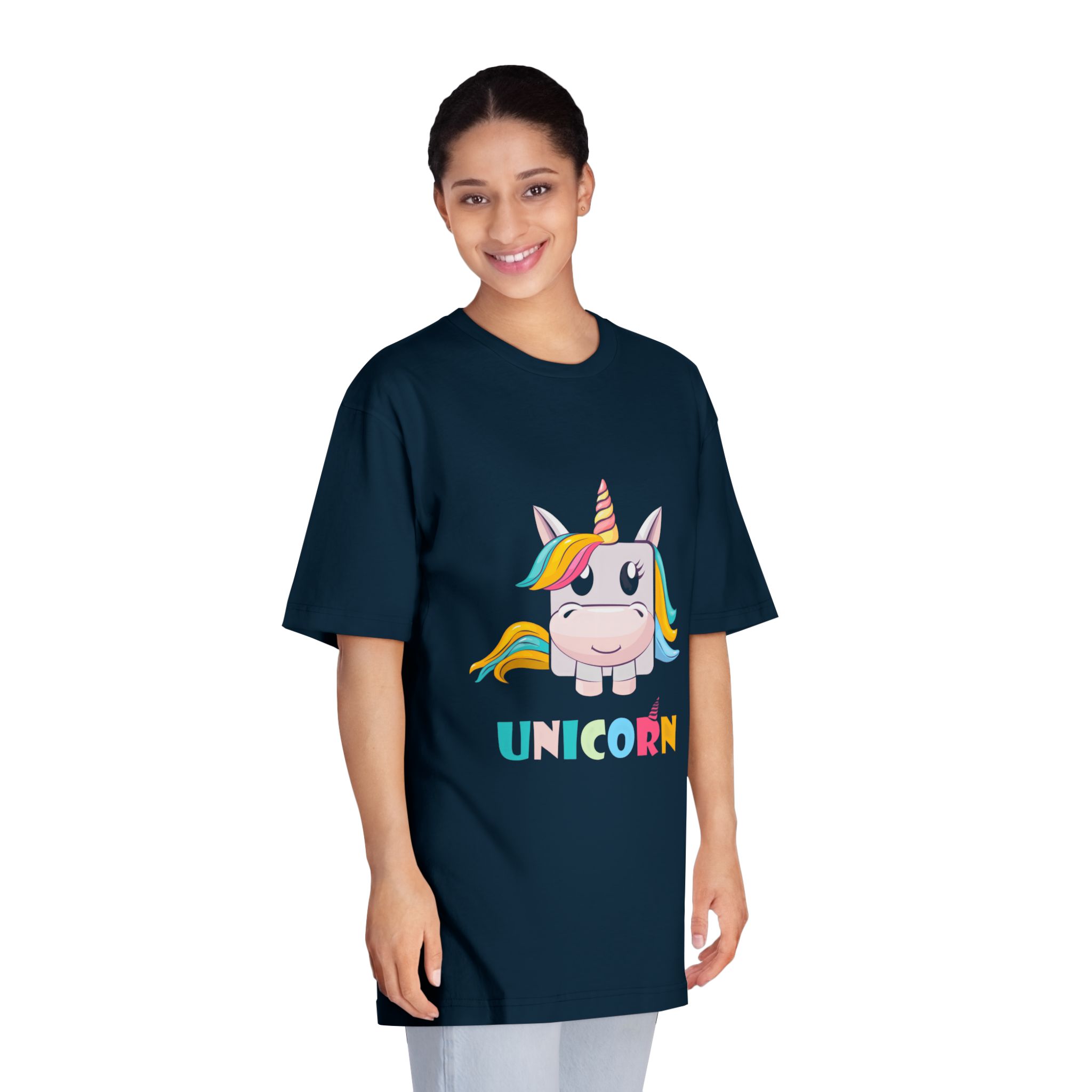 Unicorn V516 Unisex Classic Crewneck T Shirt - Image 19
