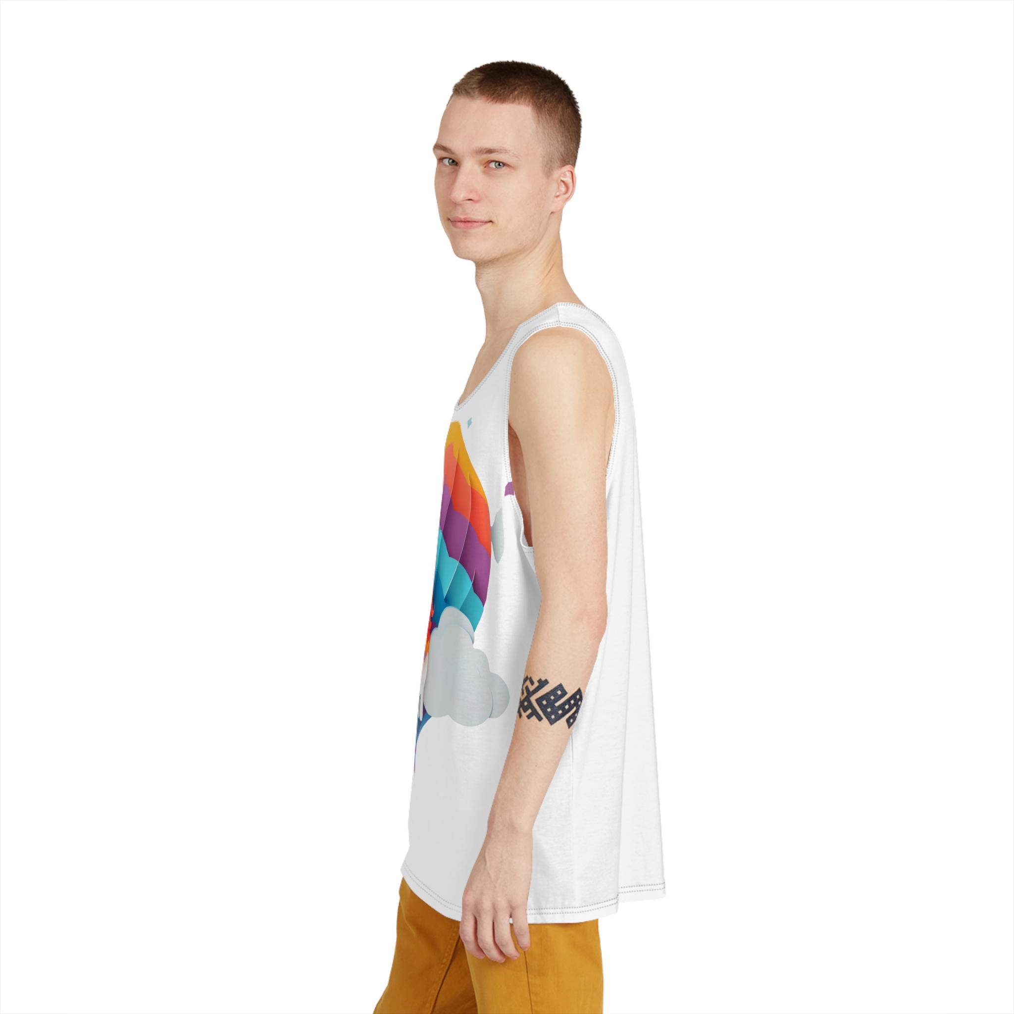 Unicorns 355 Mens Tank Aop