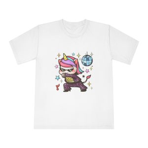 Dancing Unicorn Unisex Classic Crewneck T Shirt