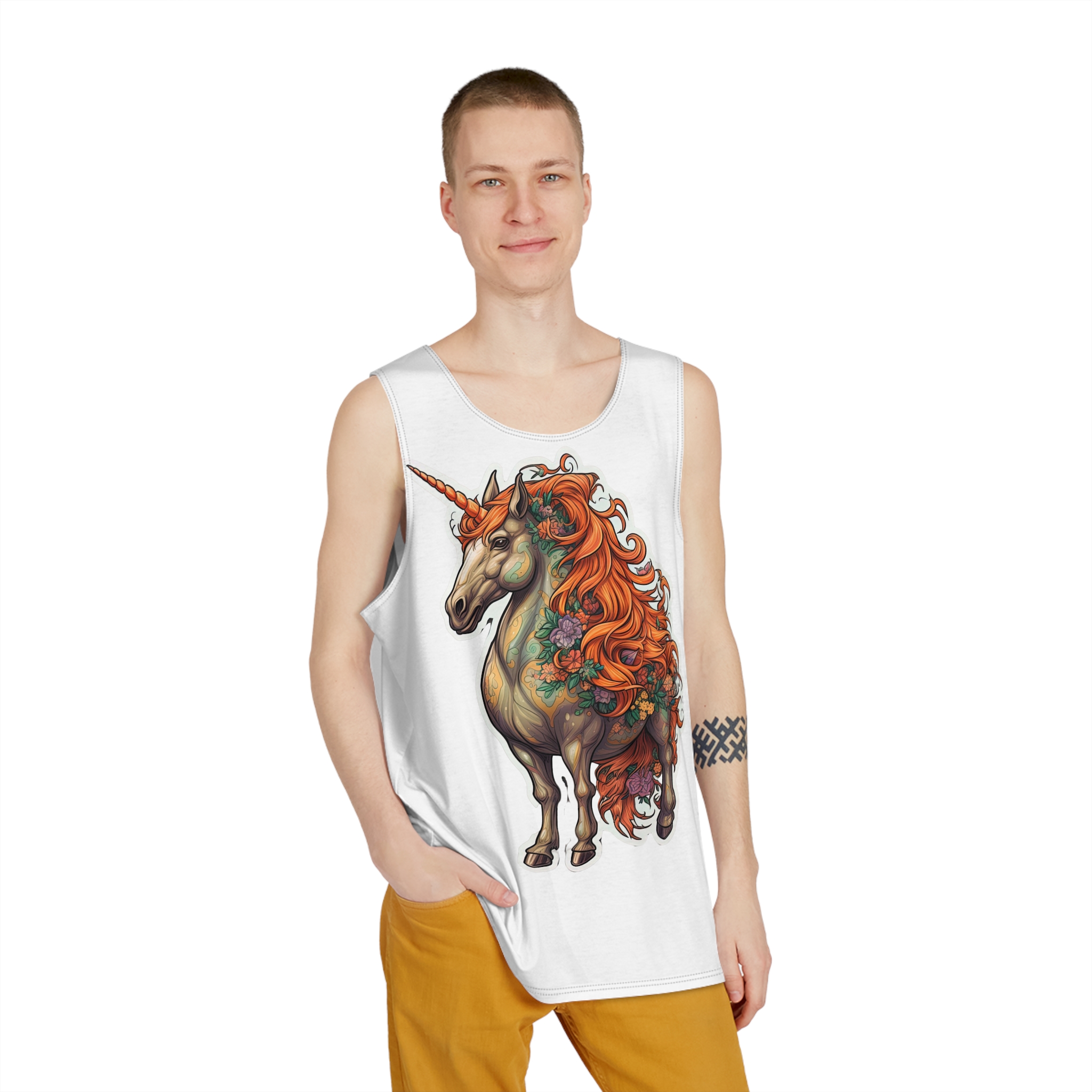 Unicorns 238 Mens Tank Aop - Image 3