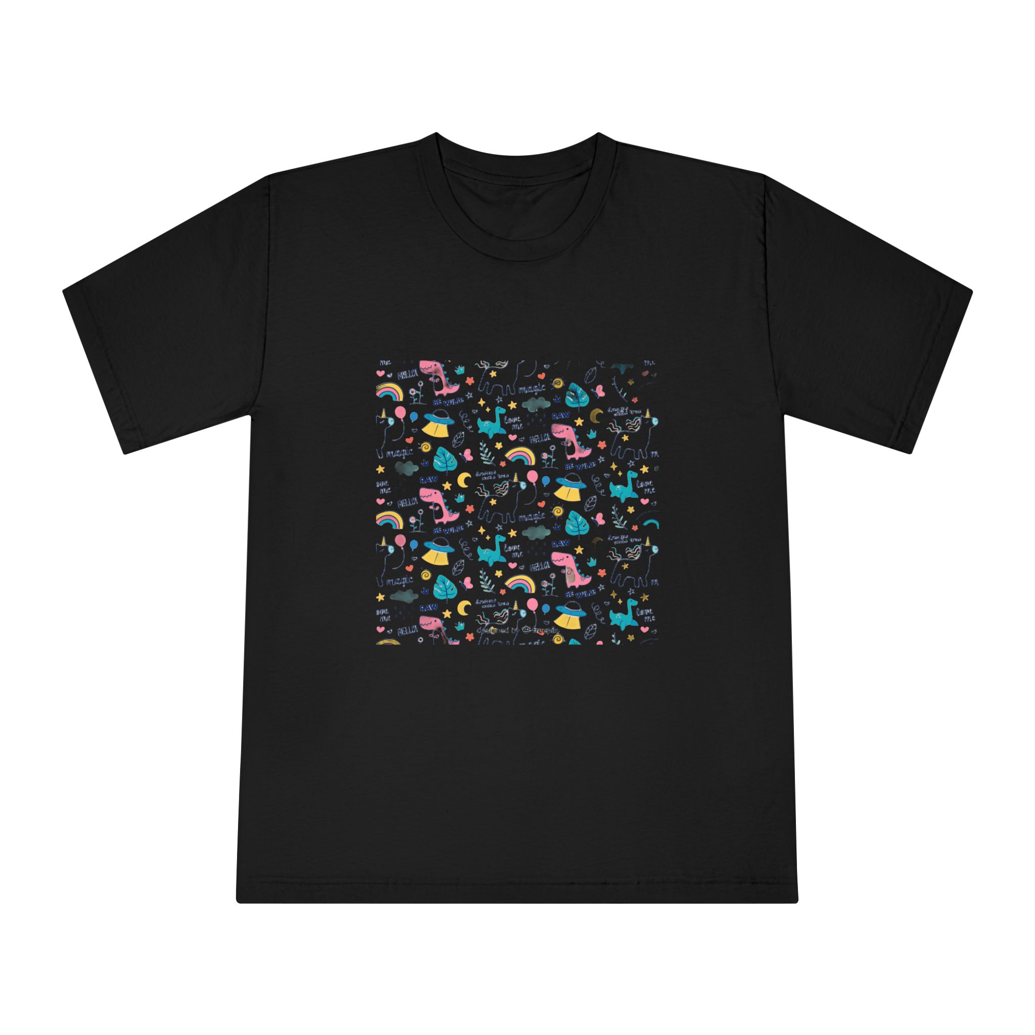 Unicorn V156 Unisex Classic Crewneck T Shirt - Image 5