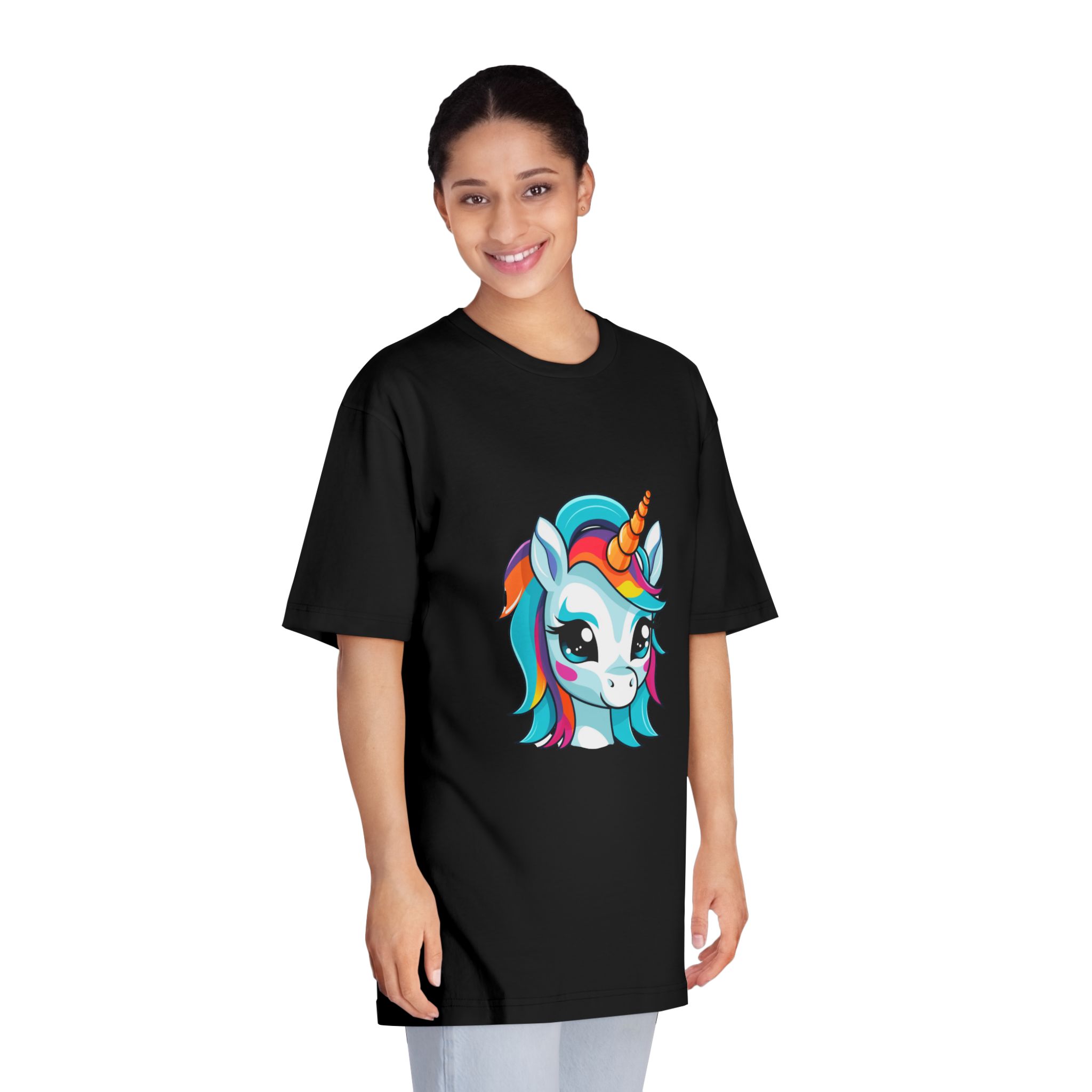 Unicorns 308 Unisex Classic Crewneck T Shirt - Image 7