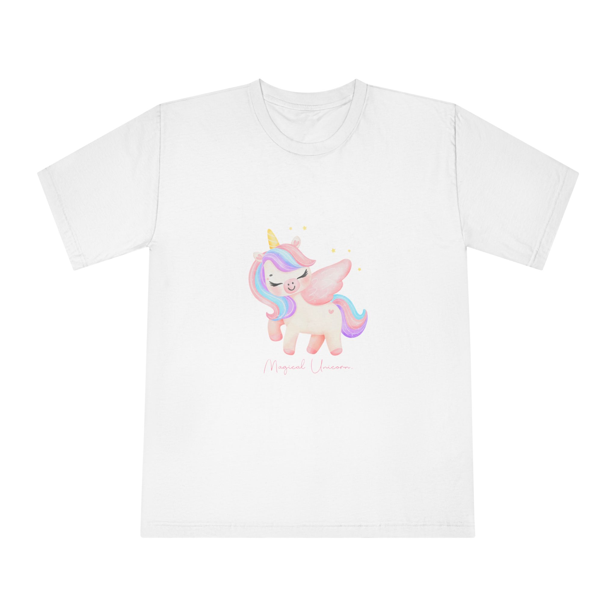 Unicorn V962 Unisex Classic Crewneck T Shirt