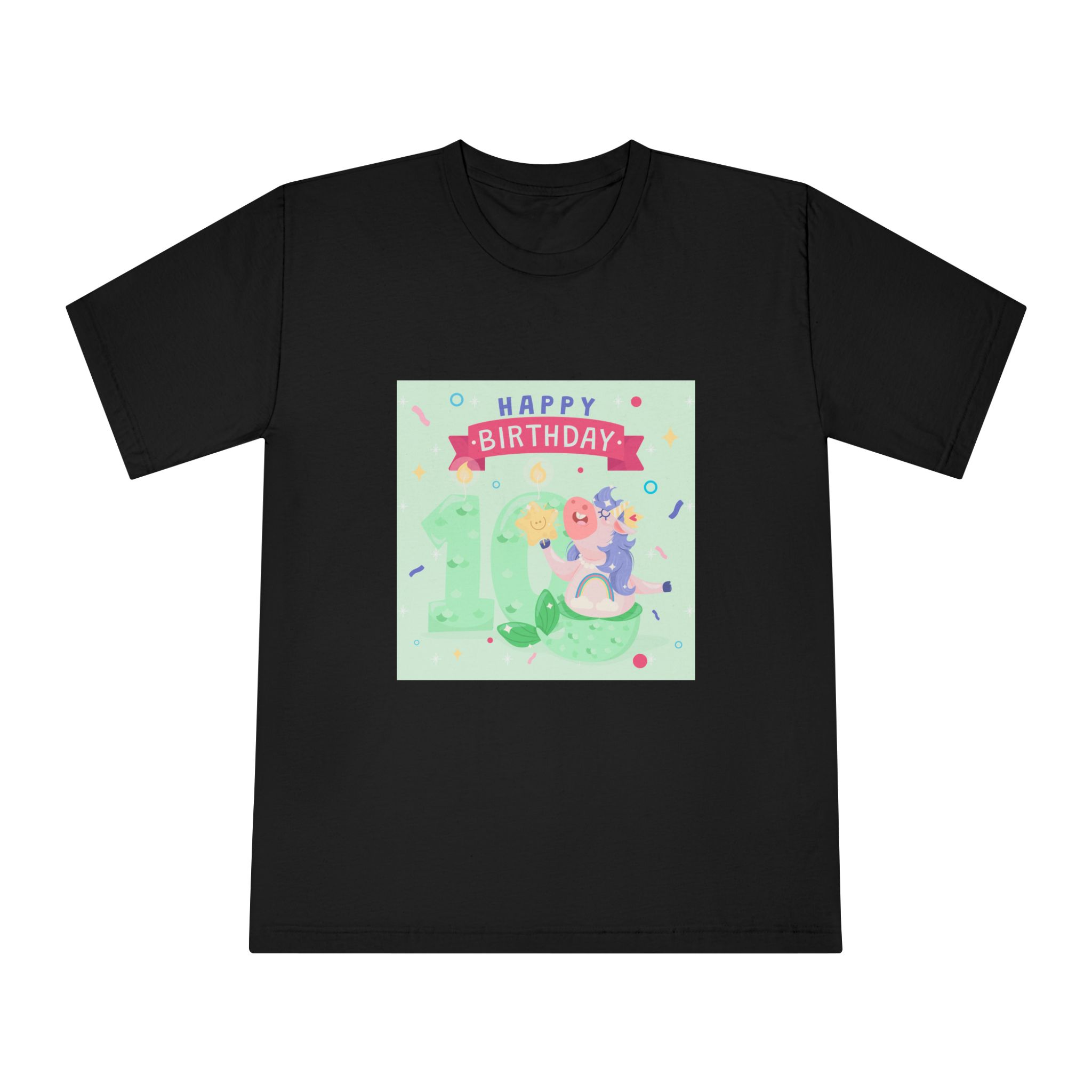 Unicorn V738 Unisex Classic Crewneck T Shirt - Image 5