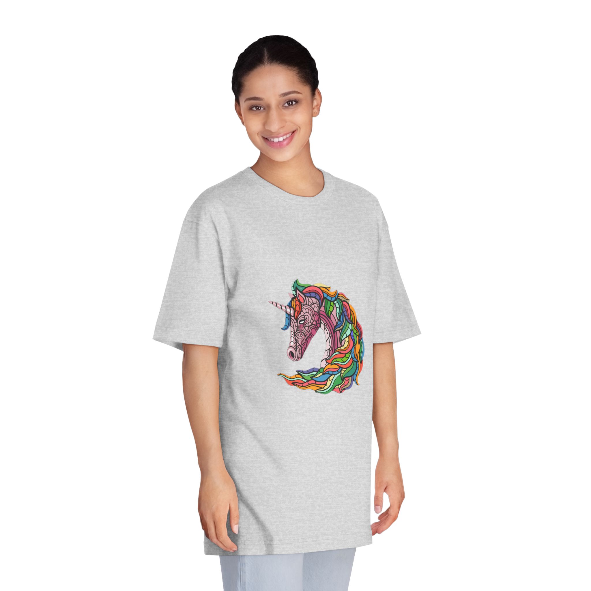 Unicorn V793 Unisex Classic Crewneck T Shirt - Image 15