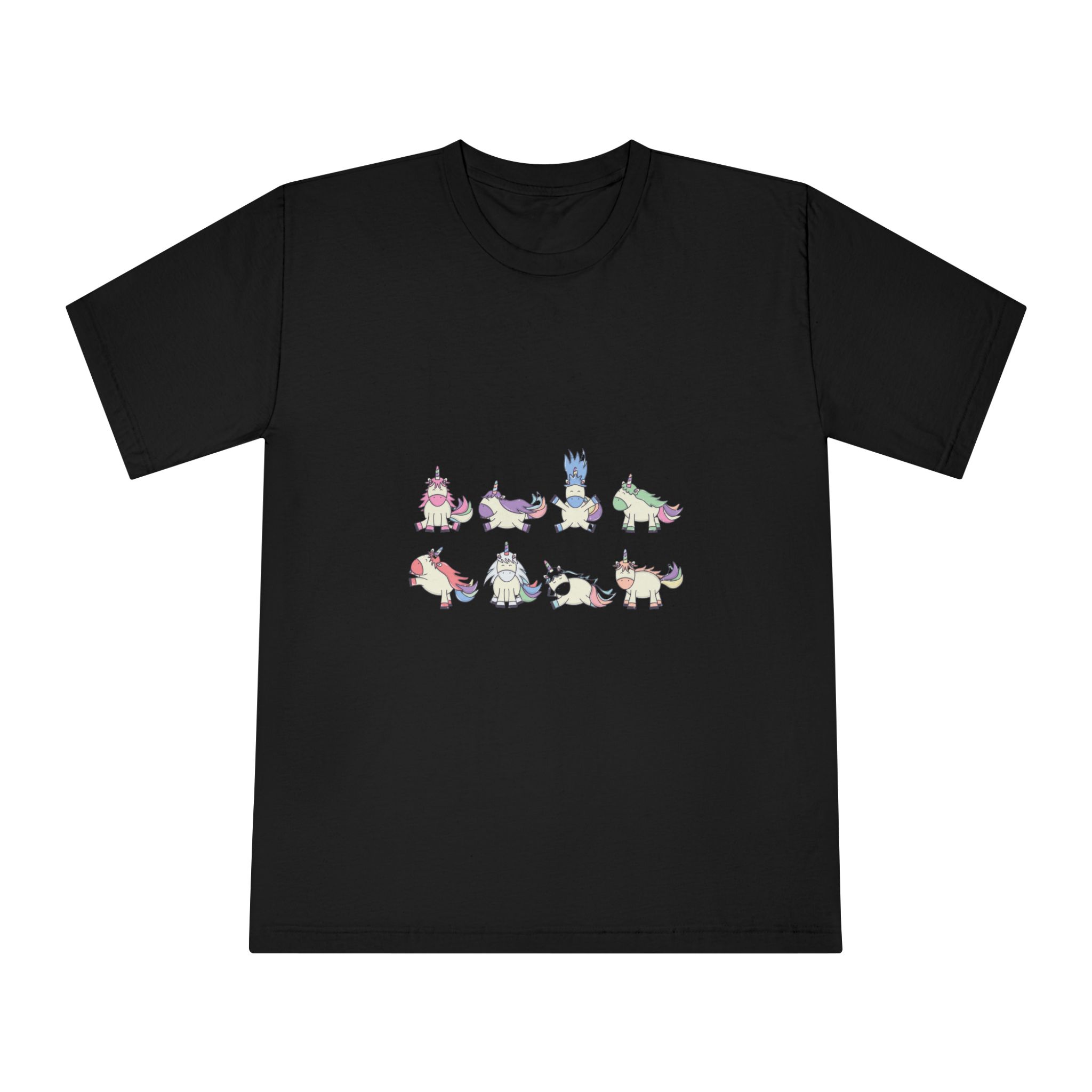Unicorns 123 Unisex Classic Crewneck T Shirt - Image 5