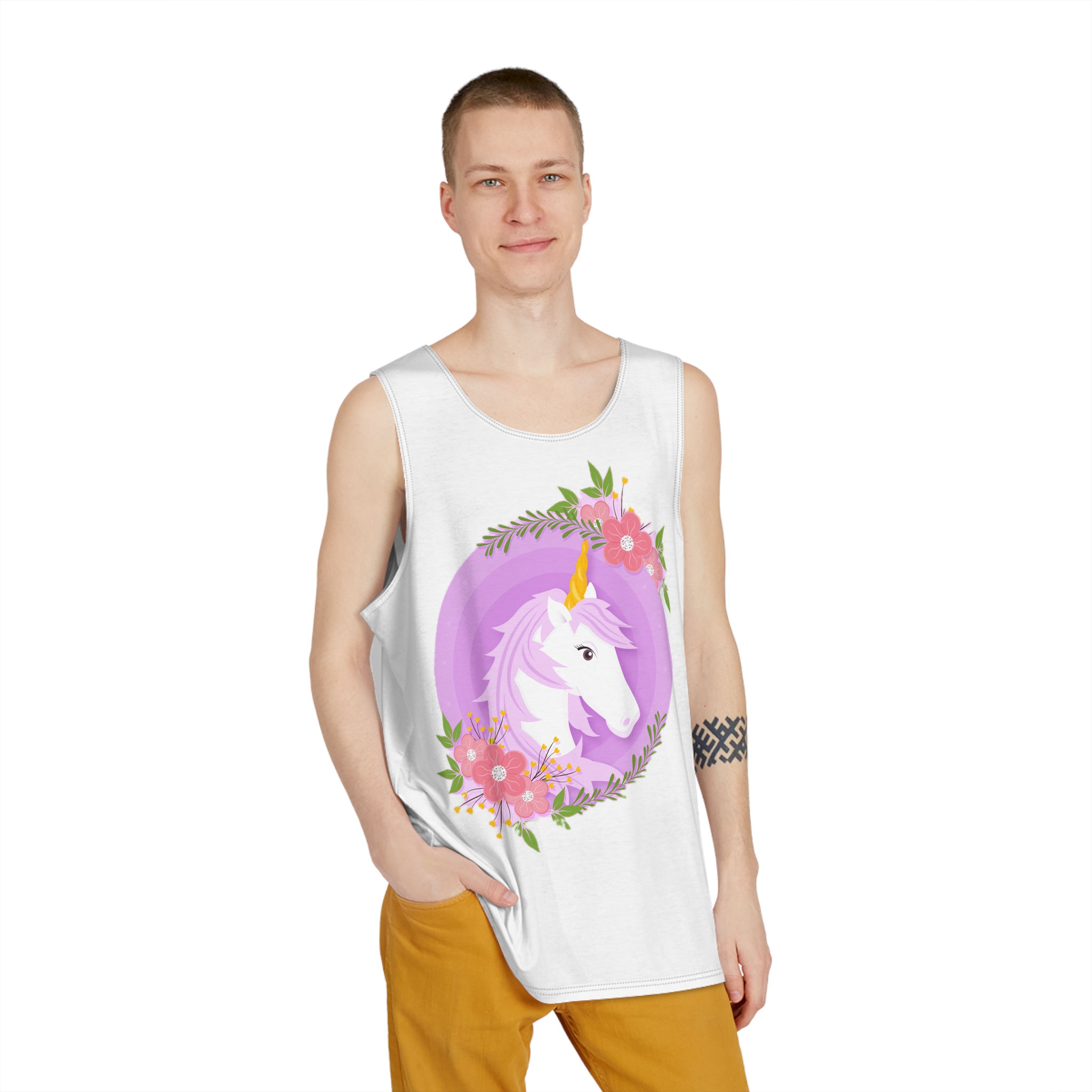 Unicorn V304 Mens Tank Aop - Image 3