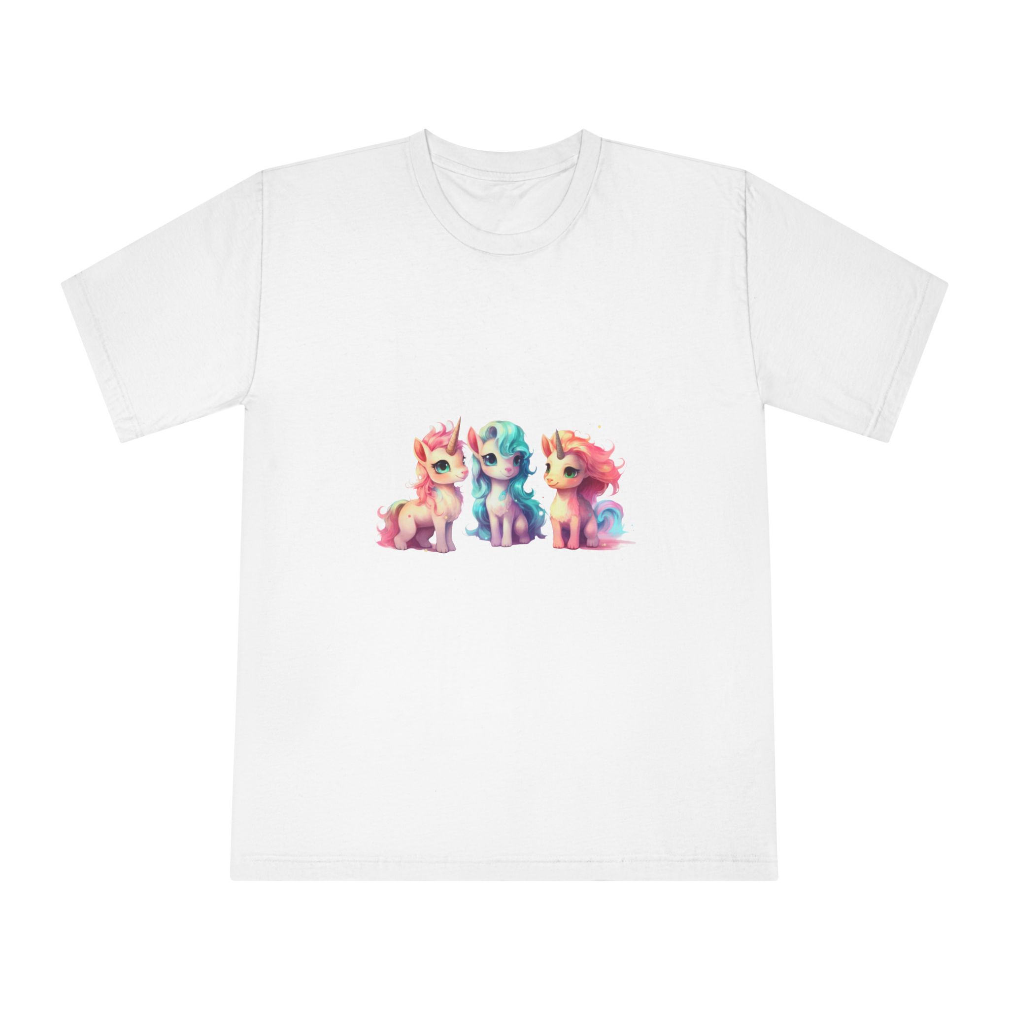 Unicorns 382 Unisex Classic Crewneck T Shirt