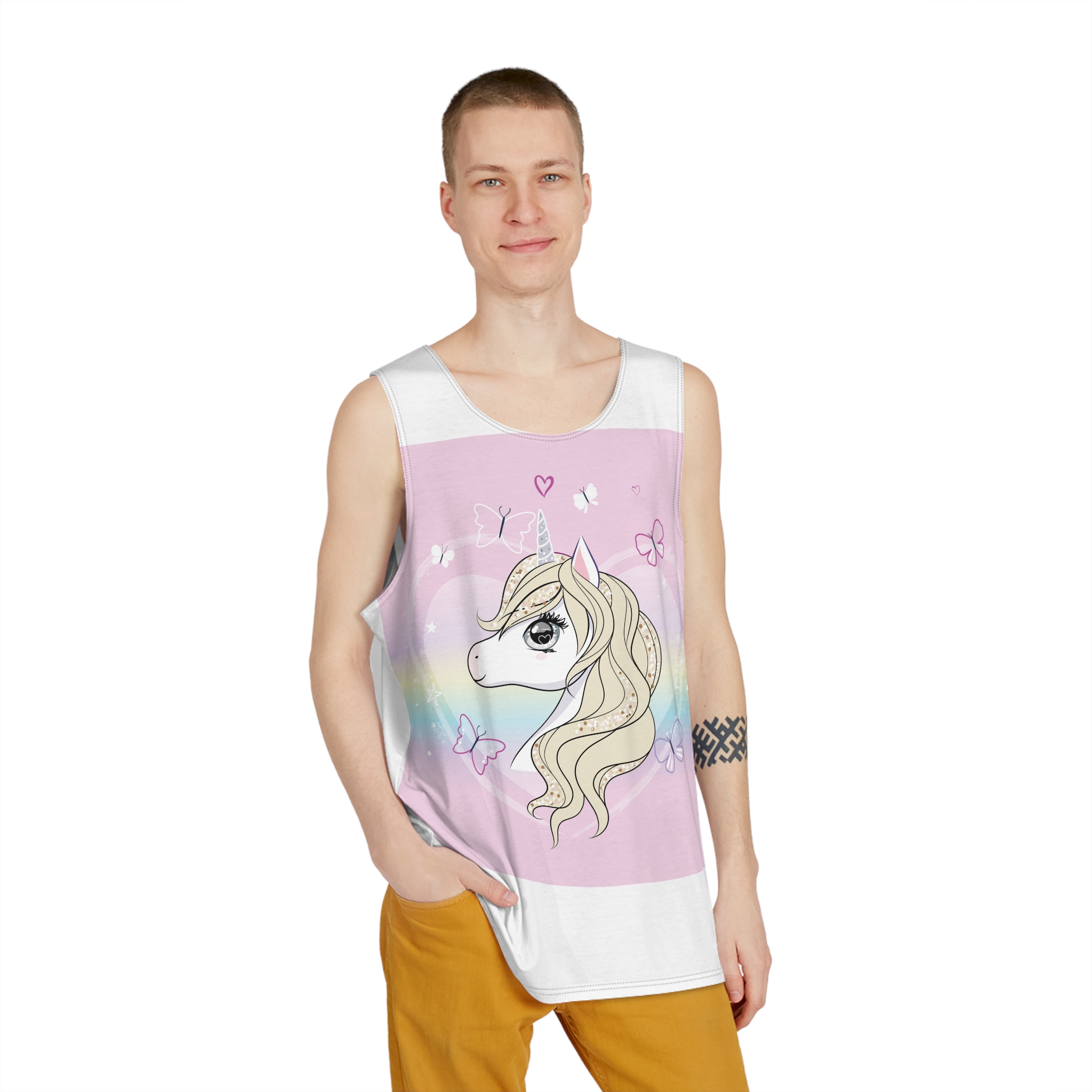 Unicorn V629 Mens Tank Aop - Image 3