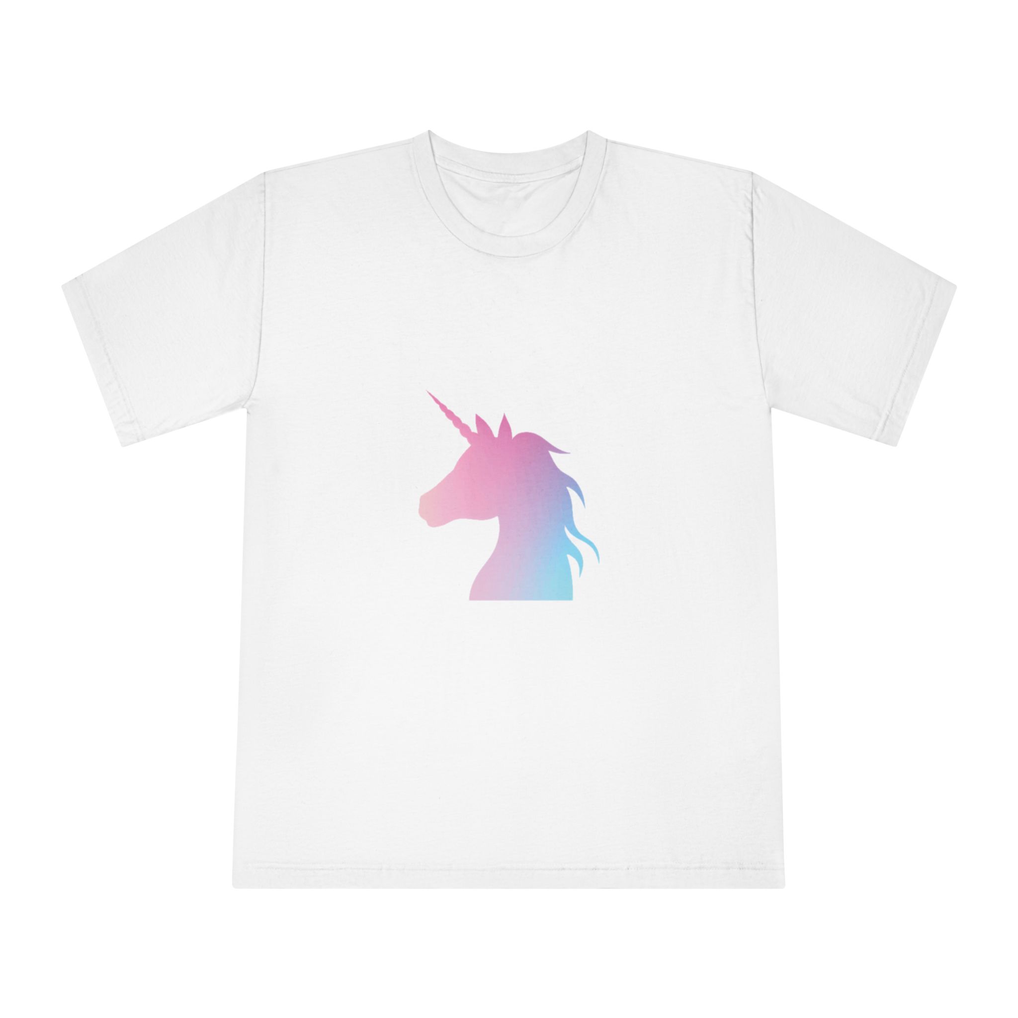 Pastel Unicorn Silhouette Art Unisex Classic Crewneck T Shirt