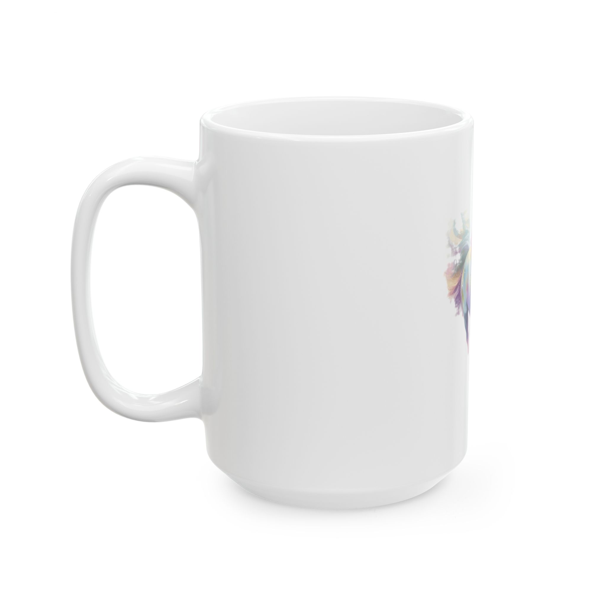 A Magical Unicorn Illustration Ceramic Mug 11oz - Image 7