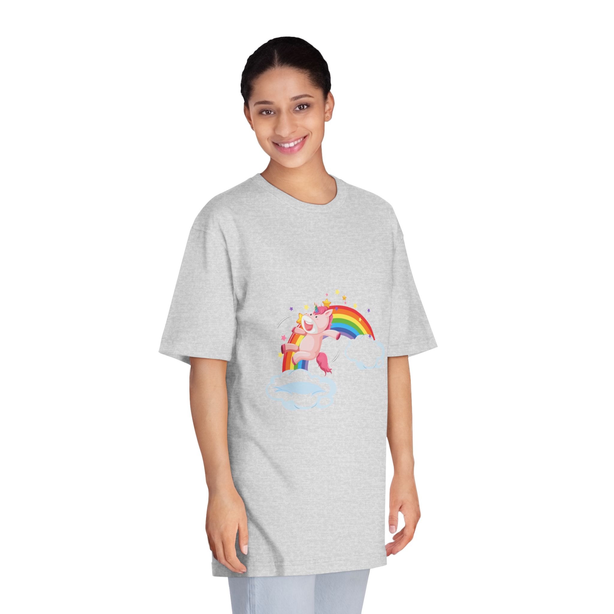Unicorn V754 Unisex Classic Crewneck T Shirt - Image 15