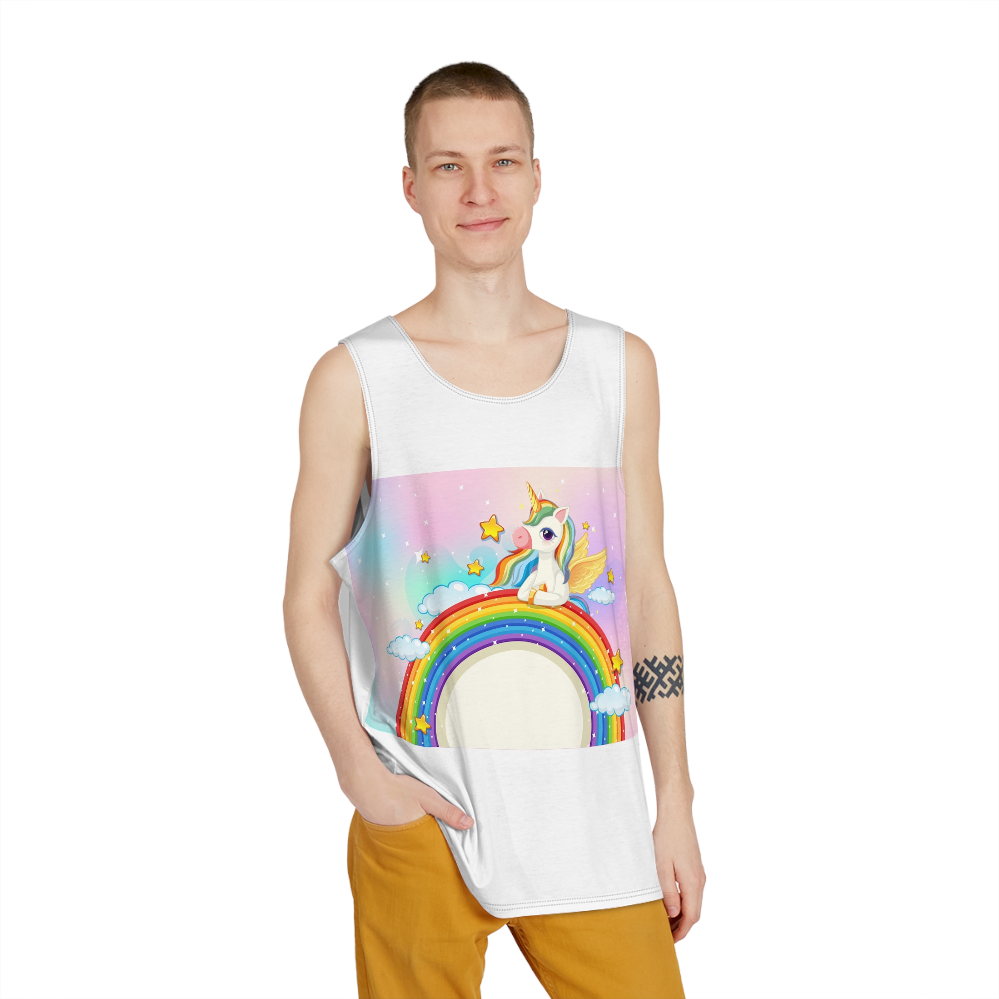 Unicorn V5 Mens Tank Aop - Image 3