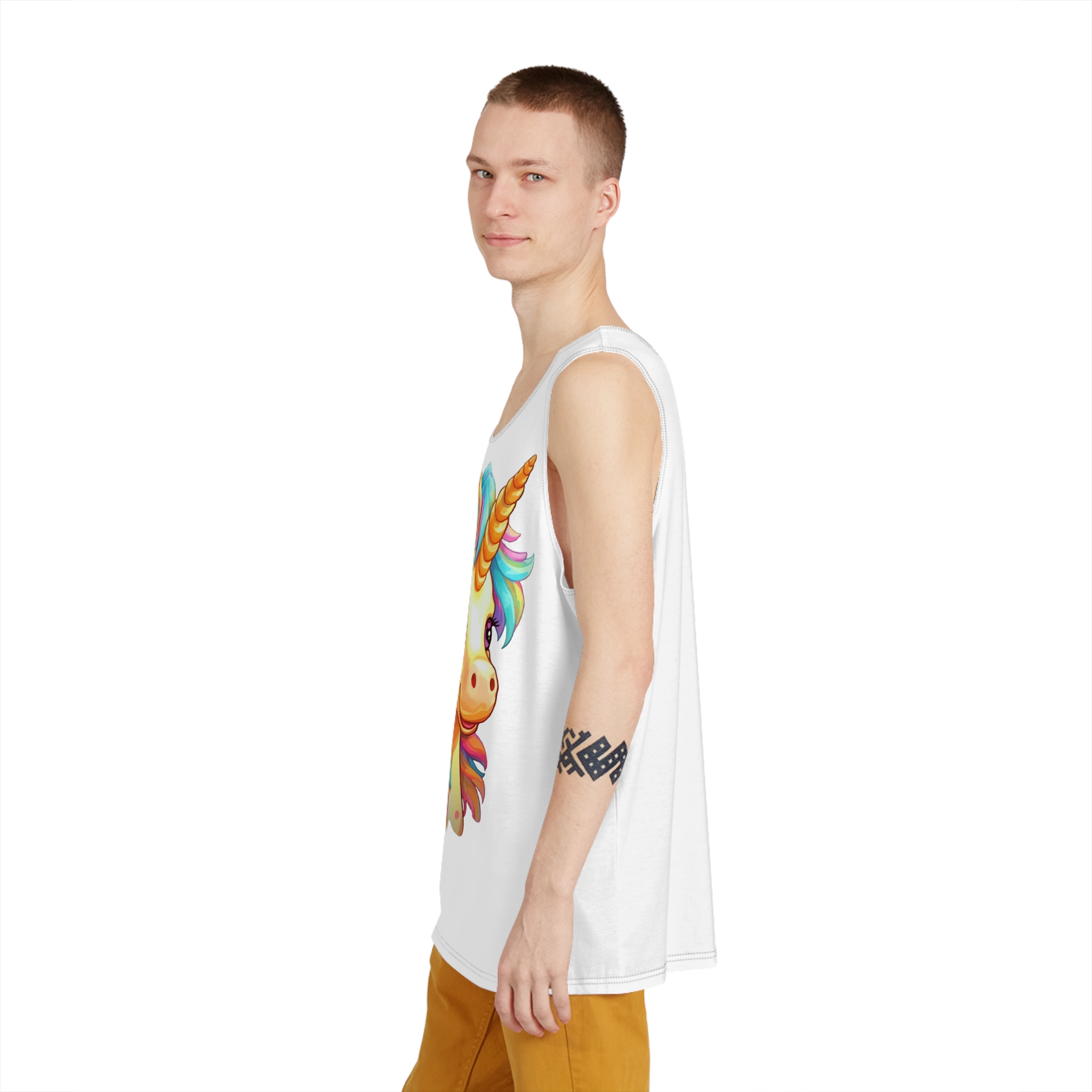 Unicorns 7 Mens Tank Aop