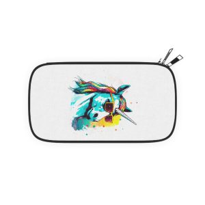 Cute Cartoon Baby Unicorn Isolated Transparent Background Ideal Tshirt Prints Stickers Mugs Passport Wallet