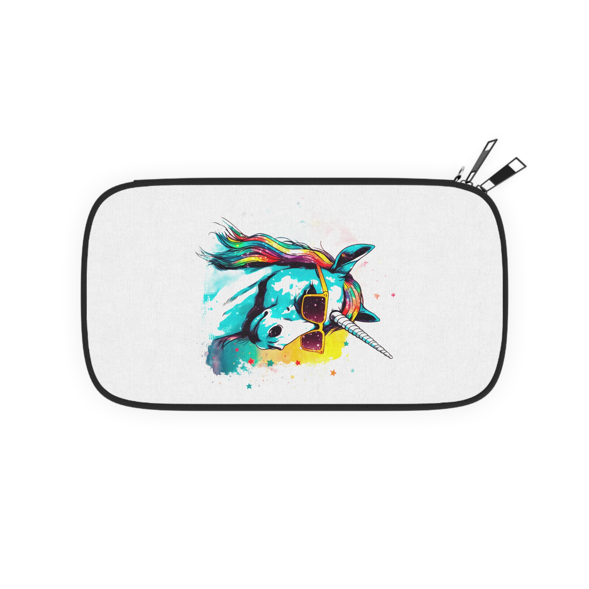 Cute Cartoon Baby Unicorn Isolated Transparent Background Ideal Tshirt Prints Stickers Mugs Passport Wallet