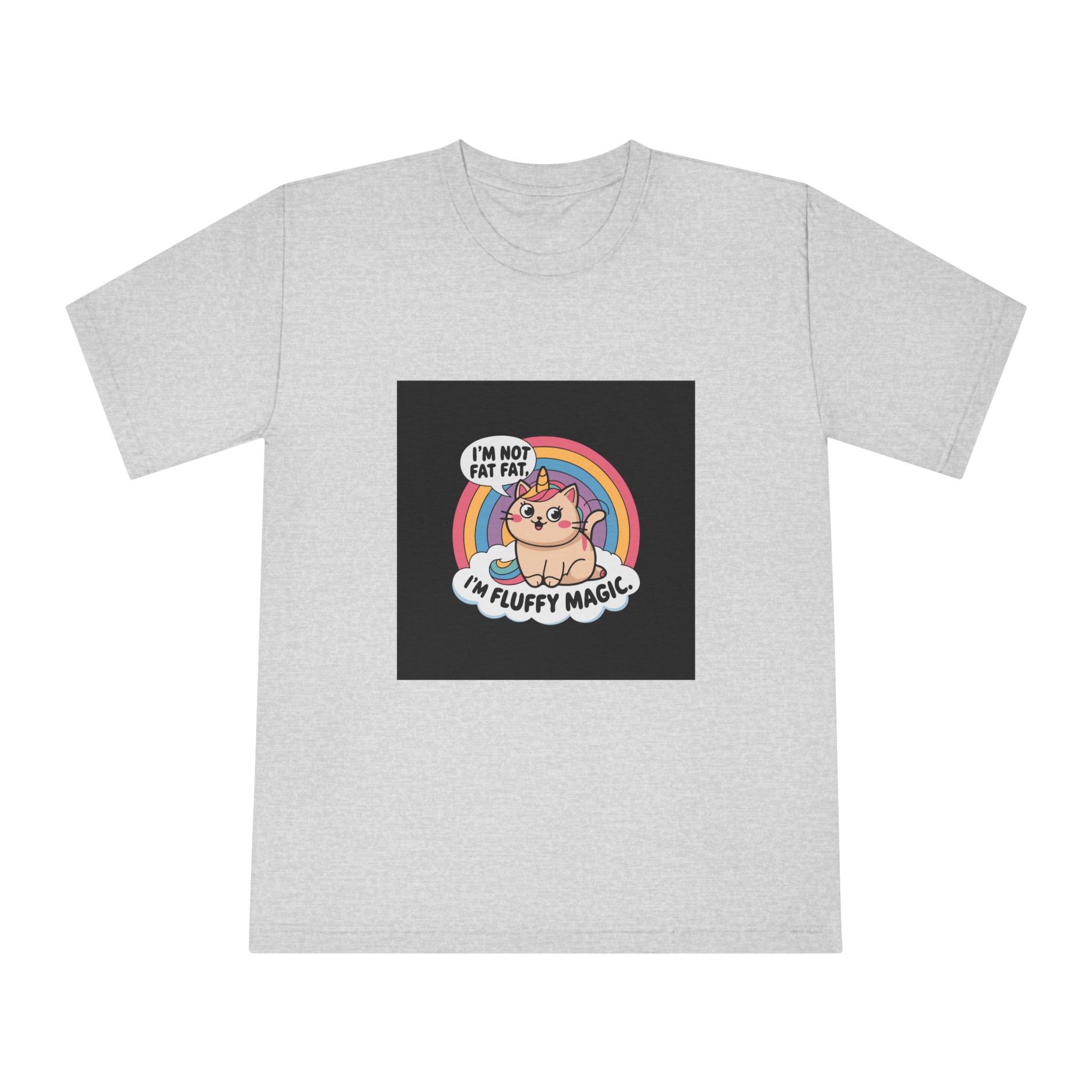 I'm Not Fat Unisex Classic Crewneck T Shirt - Image 13
