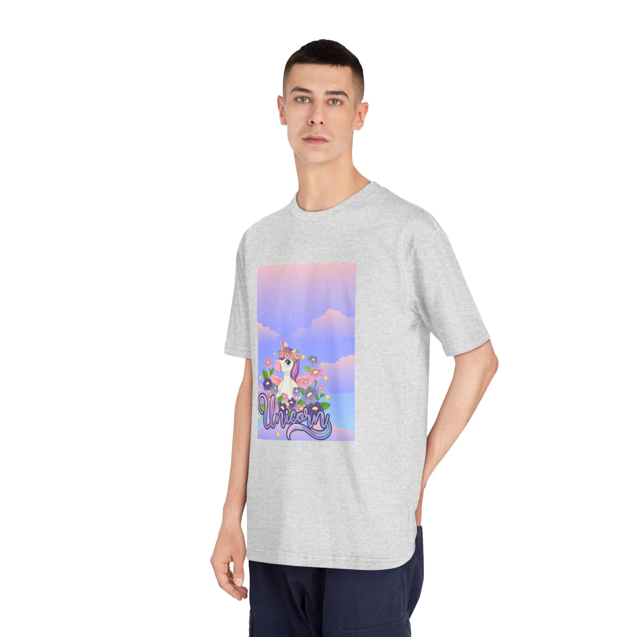 Unicorn V482 Unisex Classic Crewneck T Shirt - Image 16