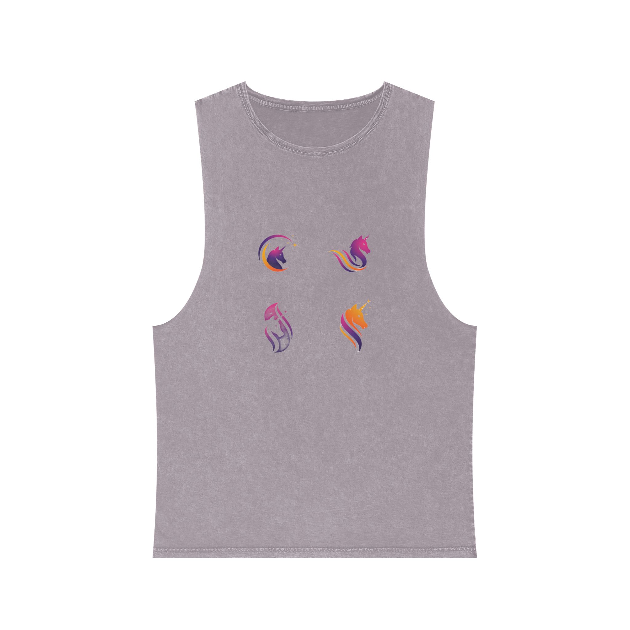 Unicorn V465 Unisex Stonewash Tank Top - Image 17