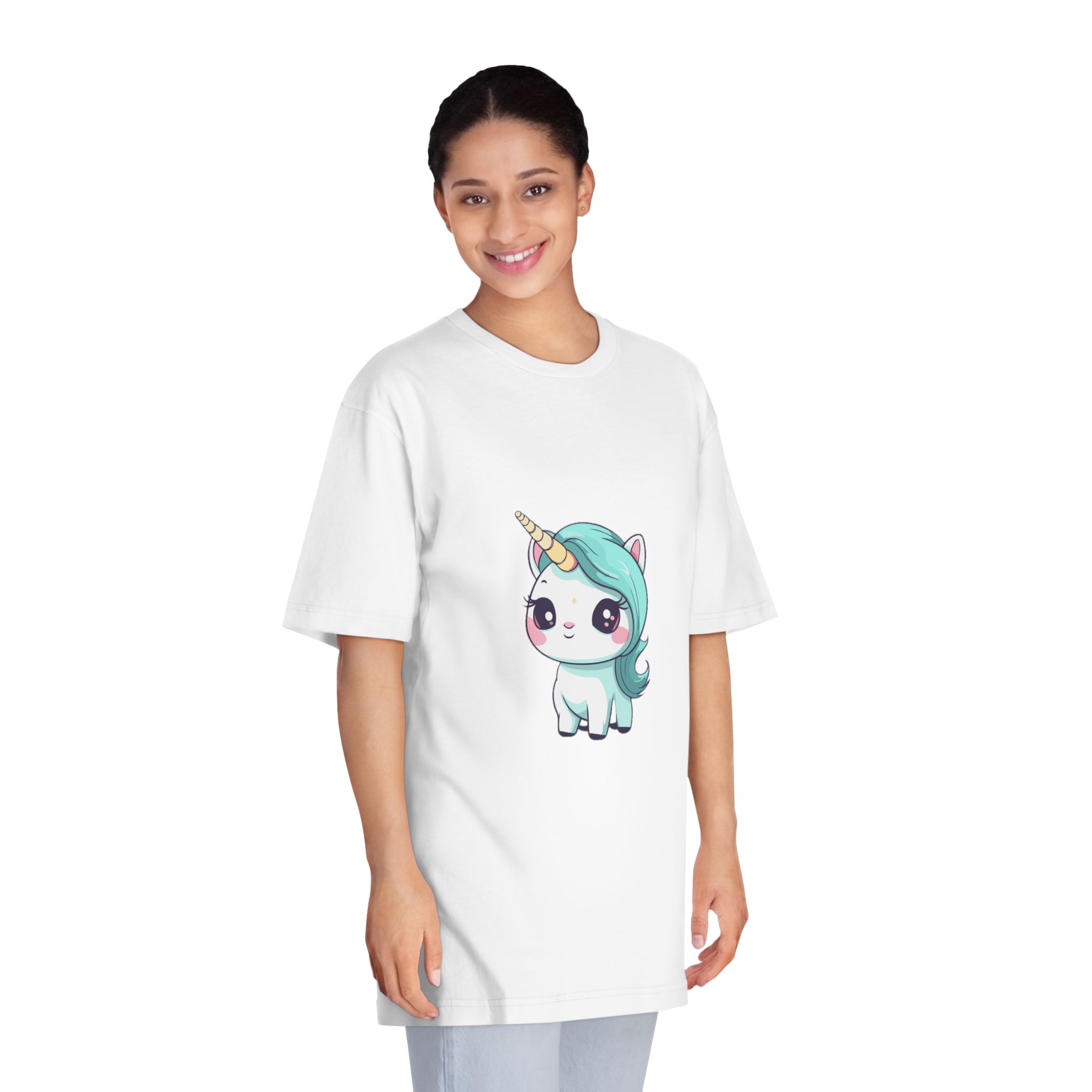 Unicorn V934 Unisex Classic Crewneck T Shirt - Image 3