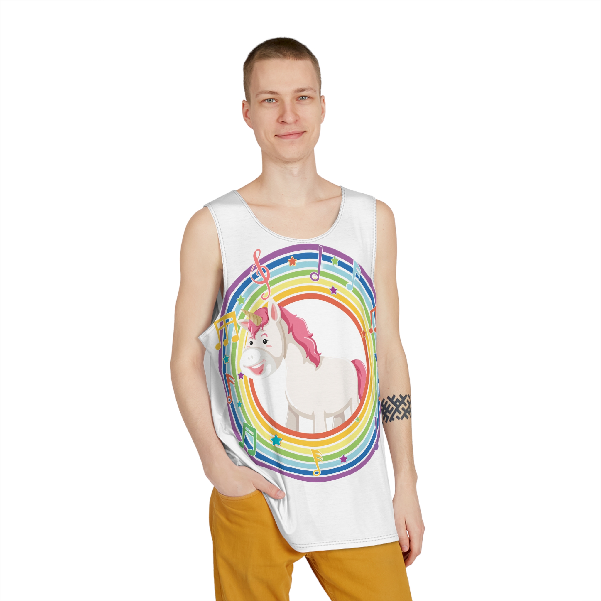 Unicorn V701 Mens Tank Aop - Image 3