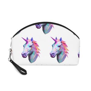 Fondo de “mythical Unicorn With Poly Style” Eliminado Makeup Bag