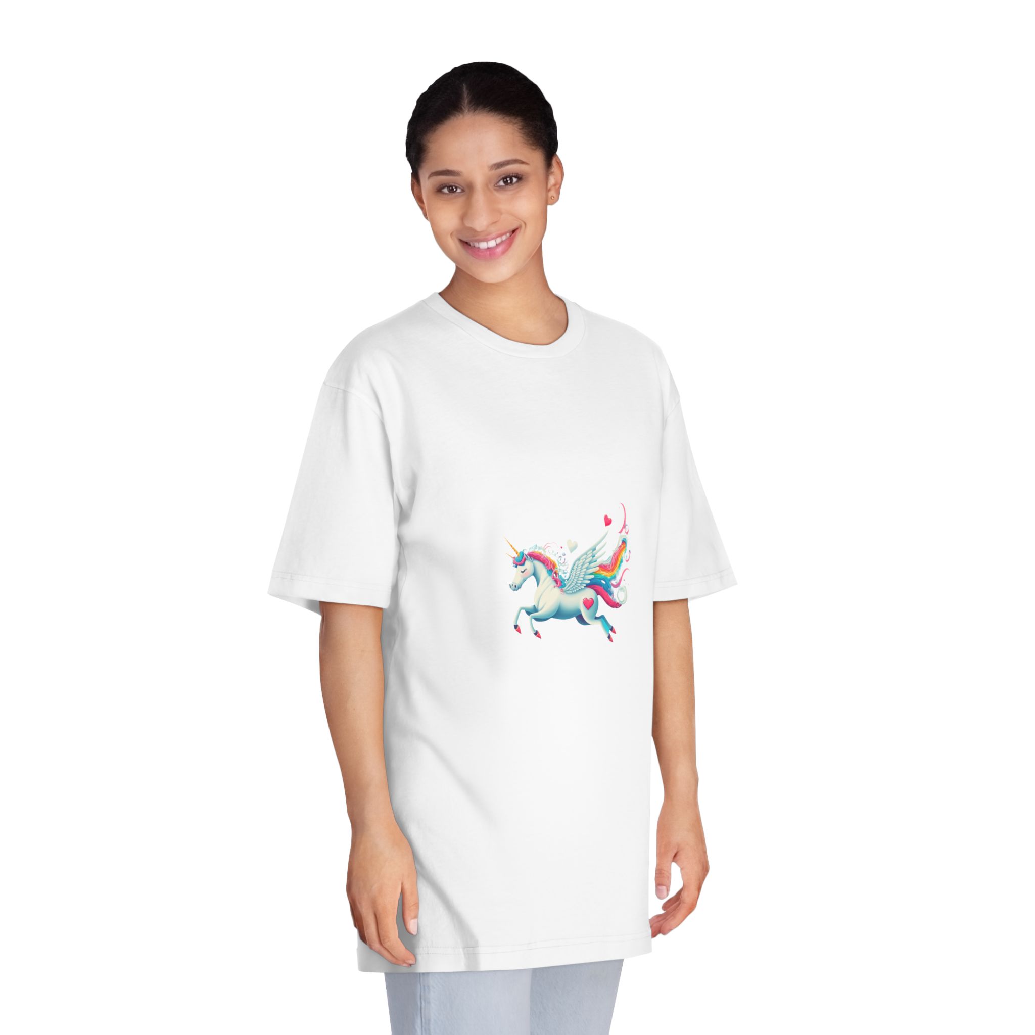 Unicorns 131 Unisex Classic Crewneck T Shirt - Image 3
