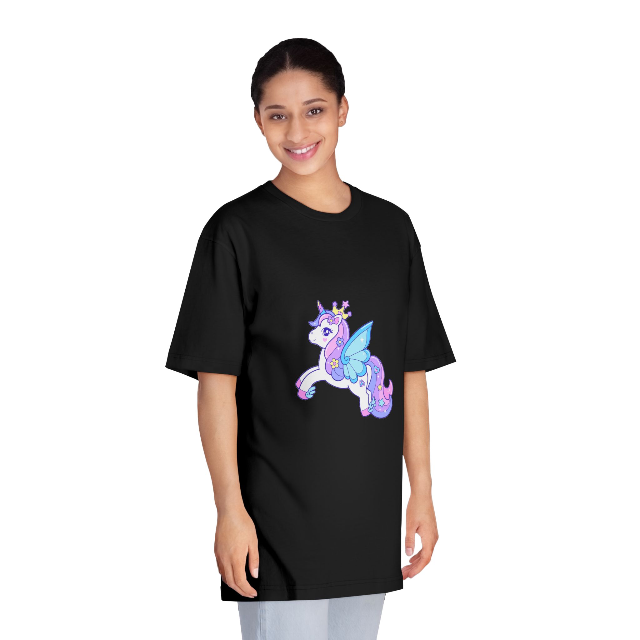 Unicorn V895 Unisex Classic Crewneck T Shirt - Image 7
