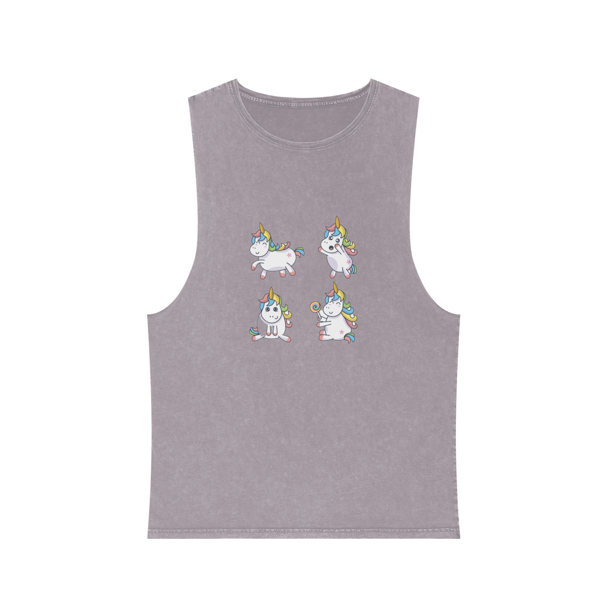 Unicorn V314 Unisex Stonewash Tank Top - Image 17
