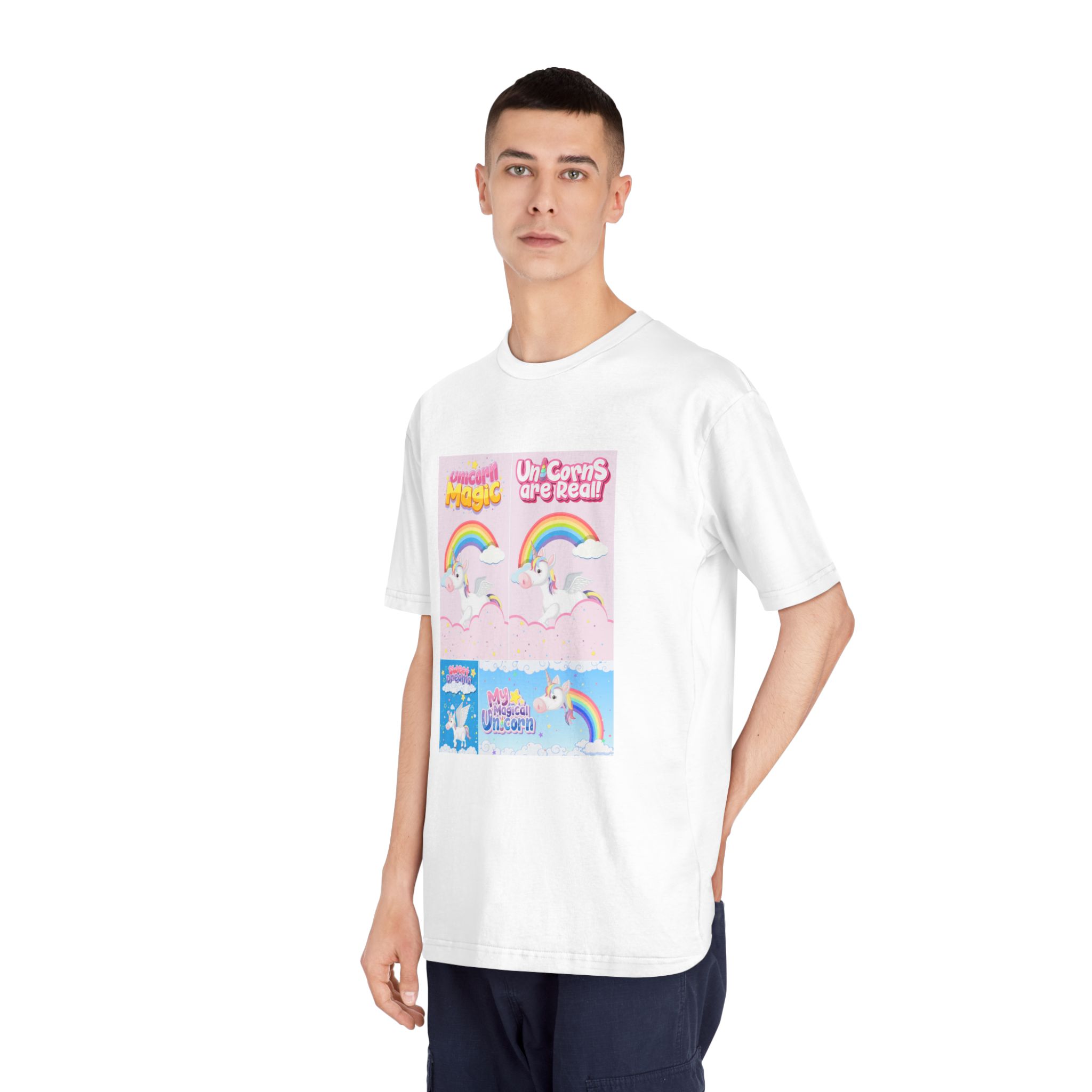 Unicorn V499 Unisex Classic Crewneck T Shirt - Image 4