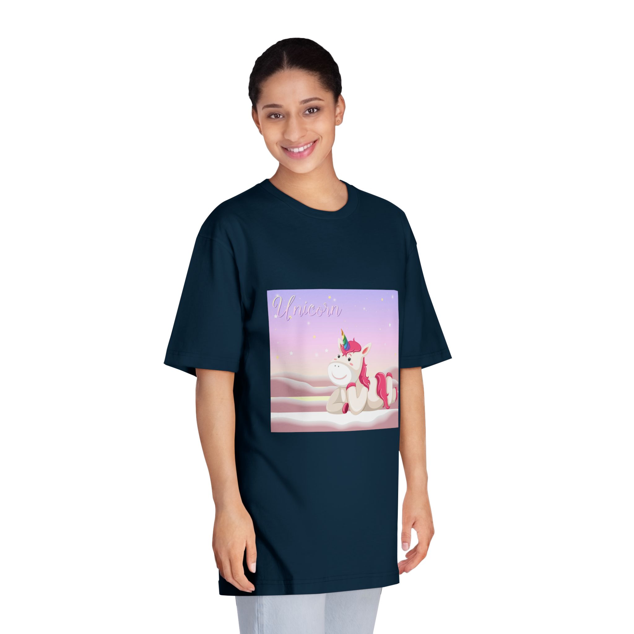 Unicorn V519 Unisex Classic Crewneck T Shirt - Image 19